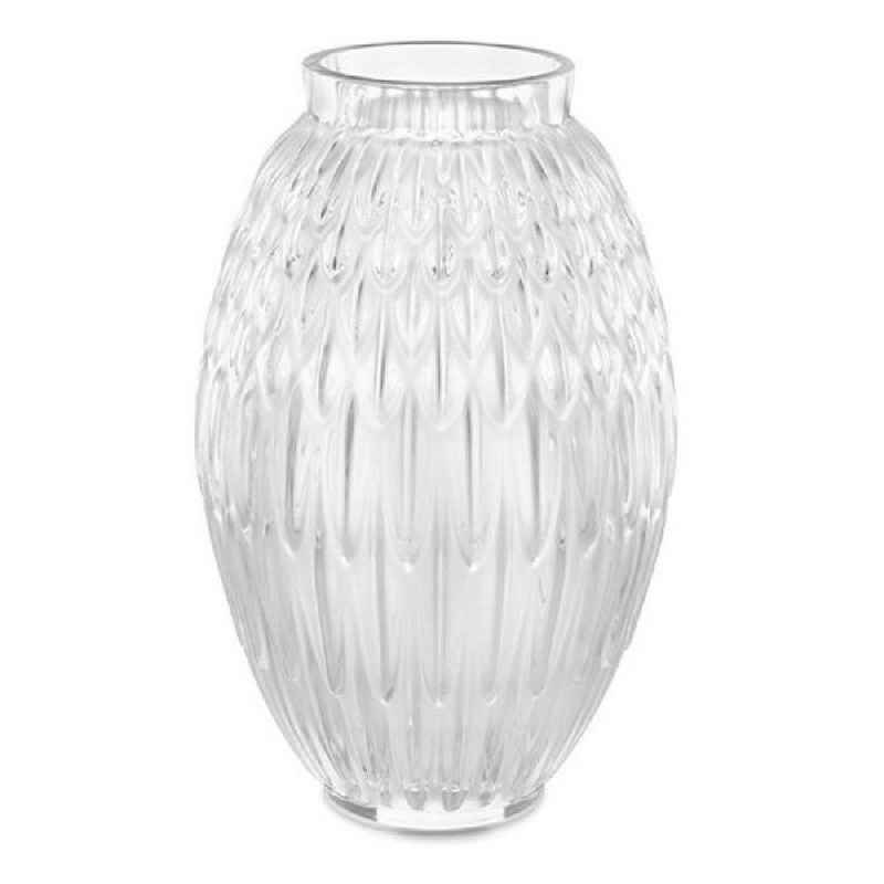 Lalique Dekovase Vase Plumes Large Klar (26,5cm)