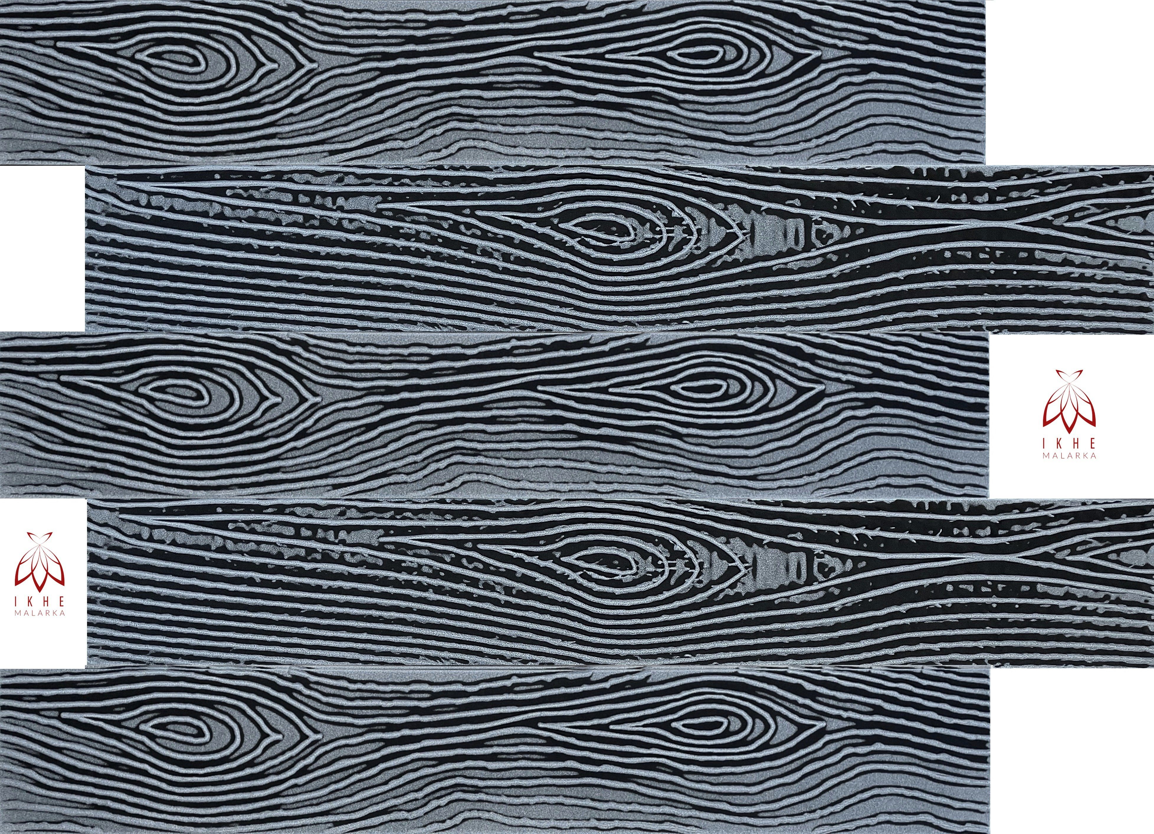 IKHEMalarka 3D Wandpaneel Polystyrol Deckenpaneele Holzoptik, Wandpaneele, Dekoren, BxL: 16,70x100,00 cm, 0,16 qm, (60-tlg) Holzimitat Beton & Marmor Imitat Decken - Wandverkleidung