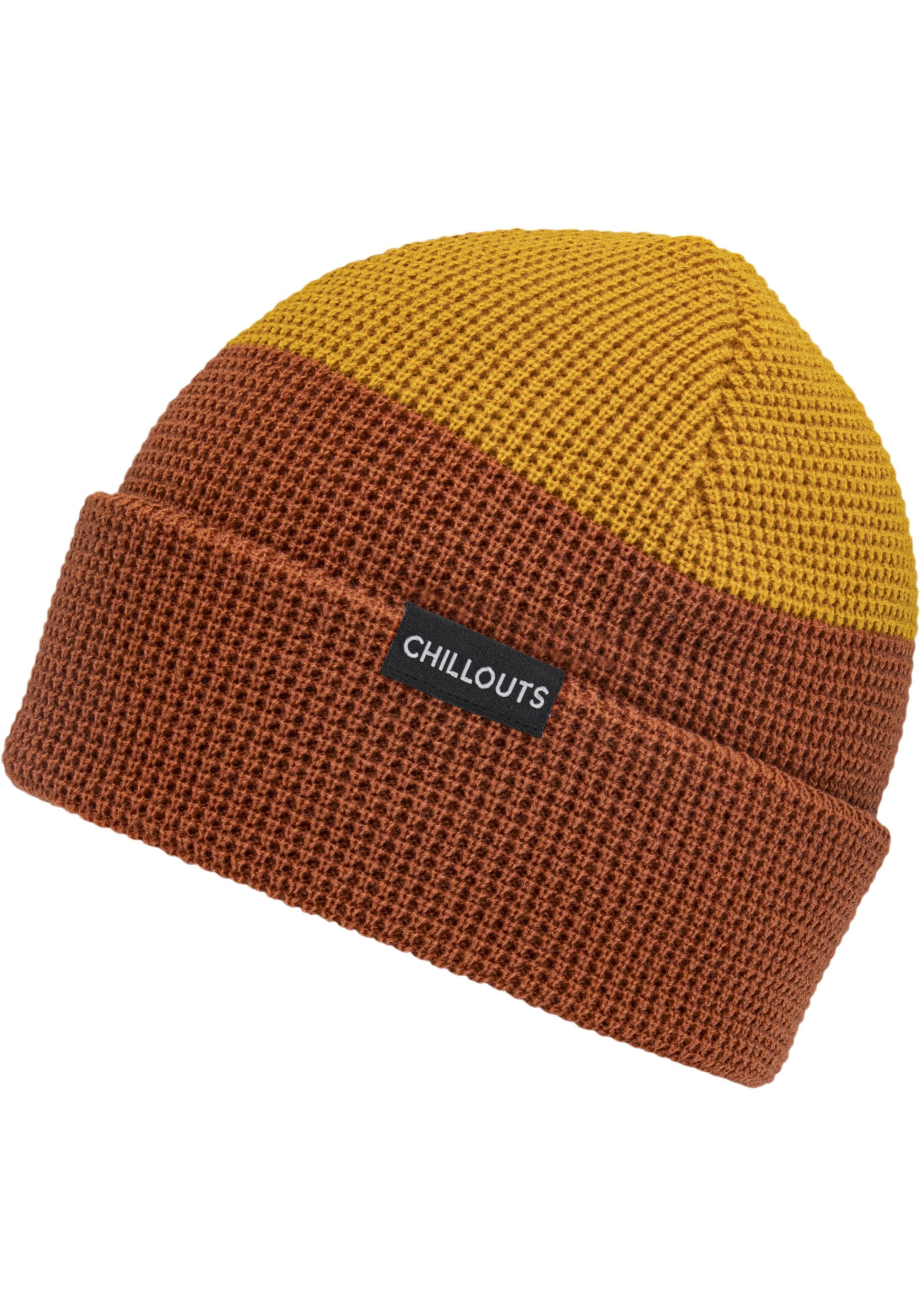 Beanie Optik Two chillouts rust Ton