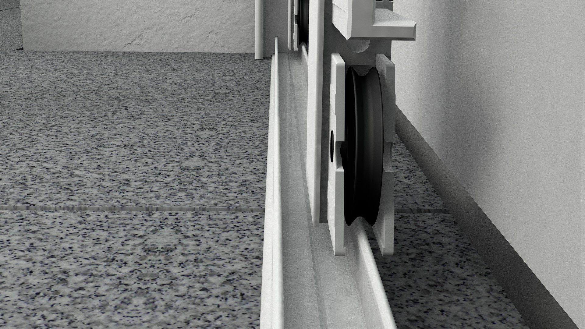 hecht international Insektenschutz-Tür COMFORT, BxH: 240x240 cm, kürzbar – Bild 4 von 5
