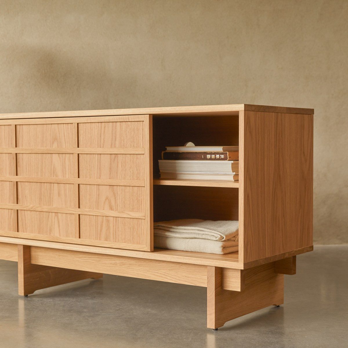 Tikamoon Sideboard Sideboard Miu aus Eiche 200