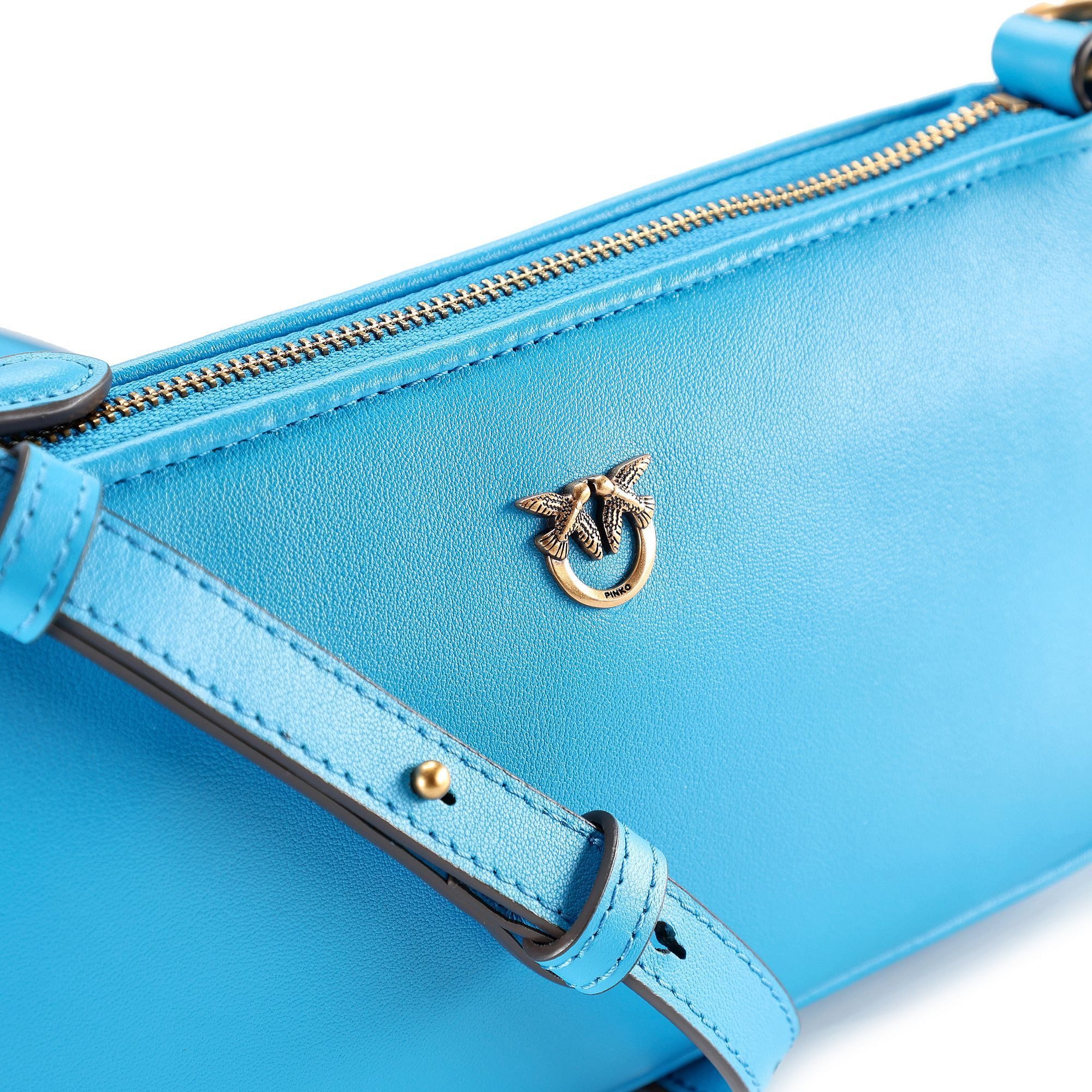 PINKO Umhängetasche Half Moon, Leder