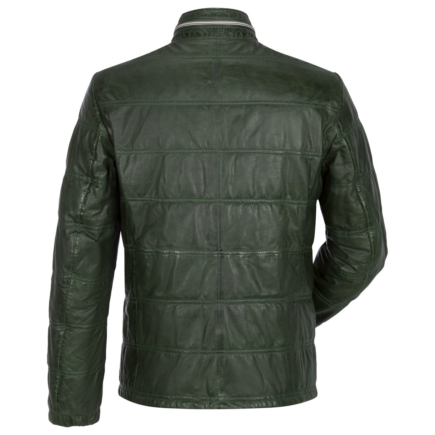 Milestone Lederjacke leichte Übergangsjacke aus gestepptem günstig online kaufen