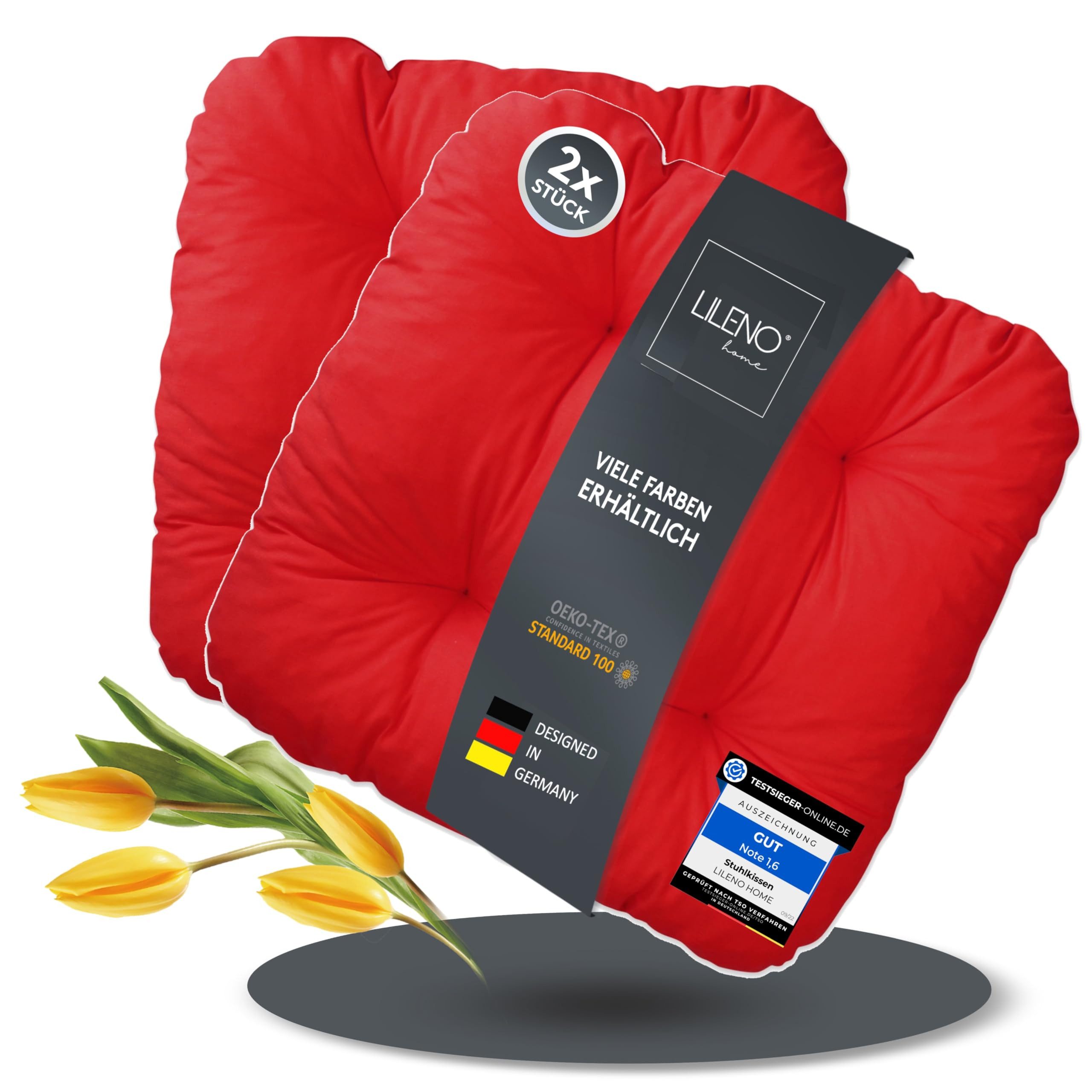 LILENO HOME Stuhlkissen Sitzkissen für Gartenstuhl, günstig online kaufen