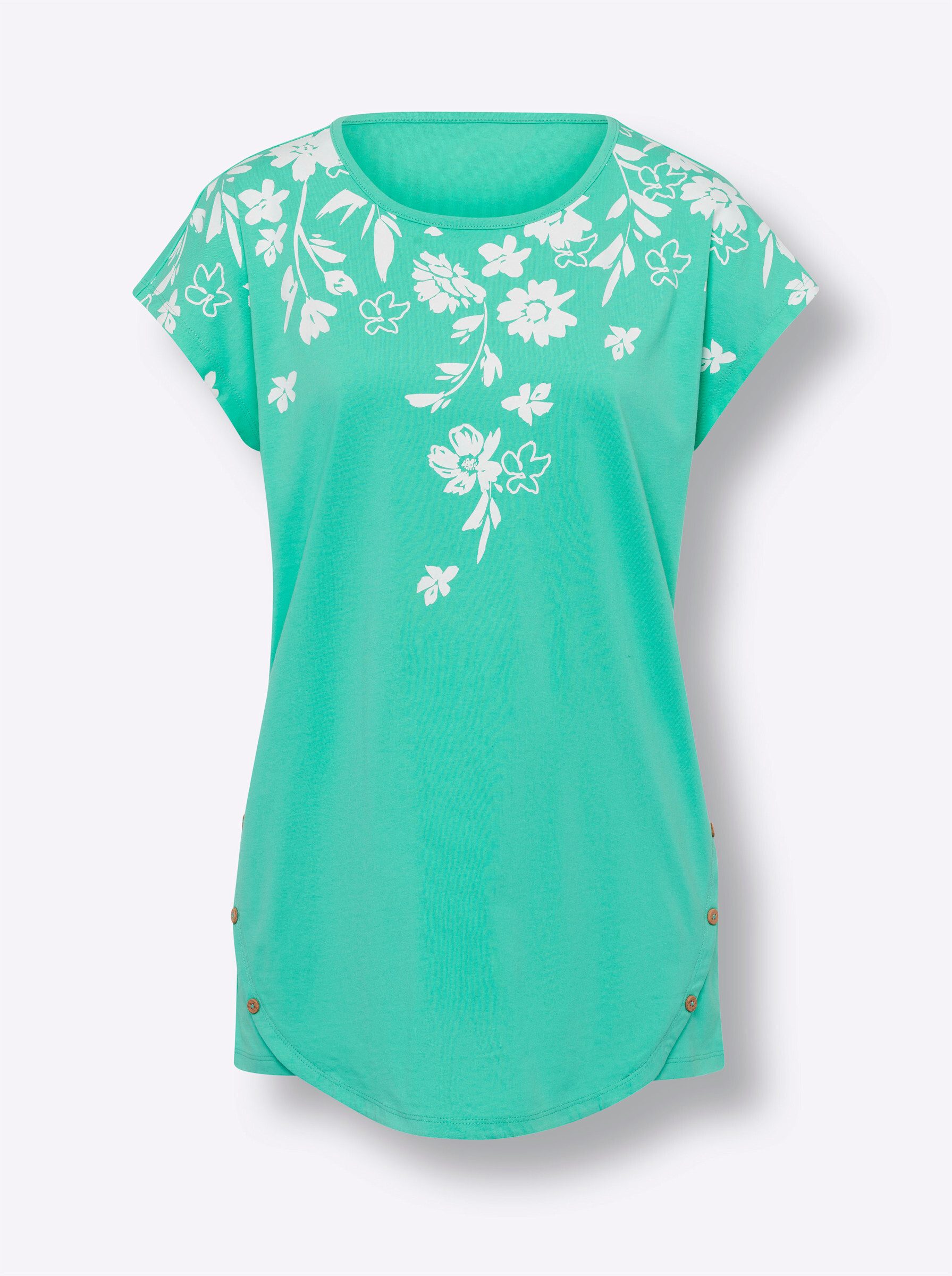 T-Shirt Longshirt Extra kurz