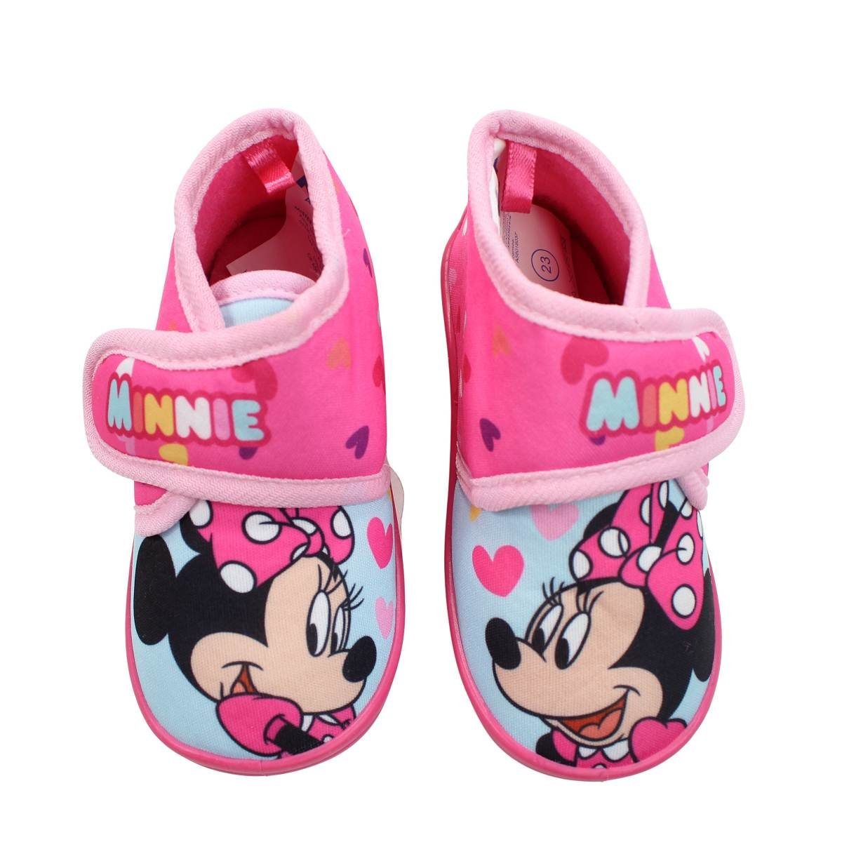 Disney Disney Minnie Hausschuhe 24 30 bis Kinder Gr. Kitaschuhe Klettschuh Maus