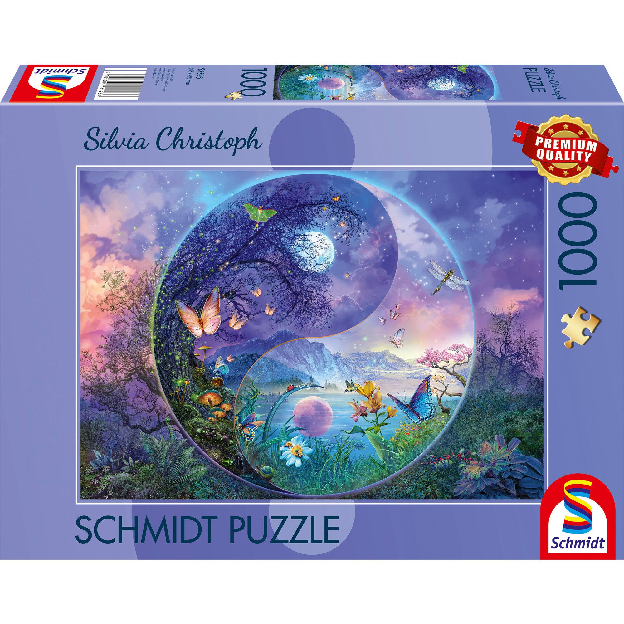 Schmidt Spiele Puzzle Schmidt Spiele Silvia Christoph: Yin & Yang, 1000 Puz günstig online kaufen