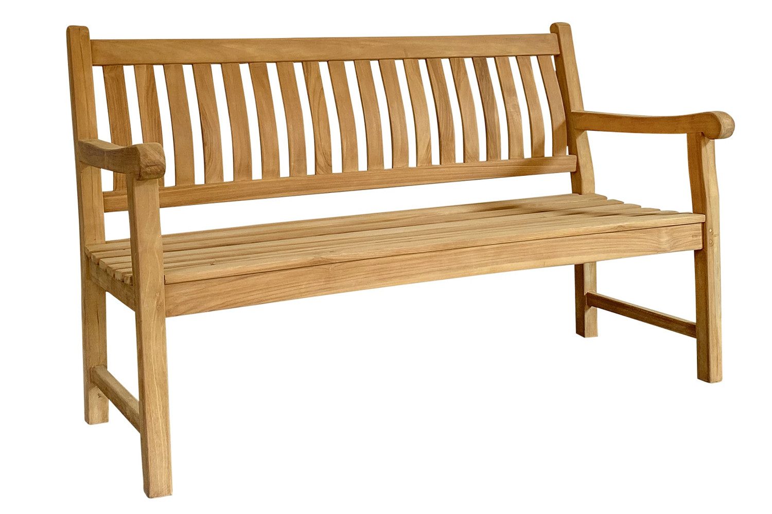 dasmöbelwerk Gartenbank Gartenbank David Sitzbank Holzbank Gartenmöbel 180x80x92cm Teakholz