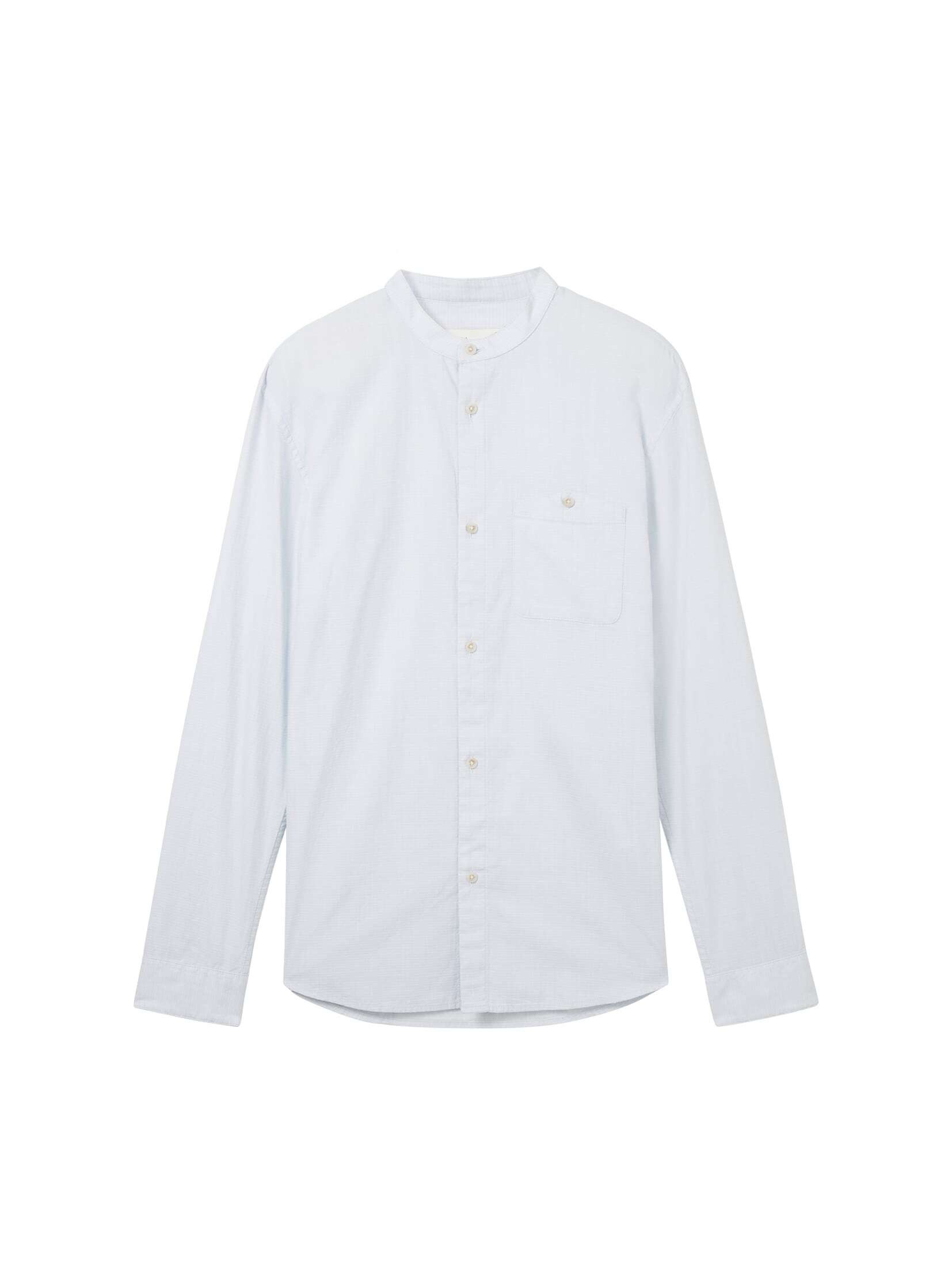 TOM TAILOR Denim Langarmhemd Strukturiertes Hemd günstig online kaufen