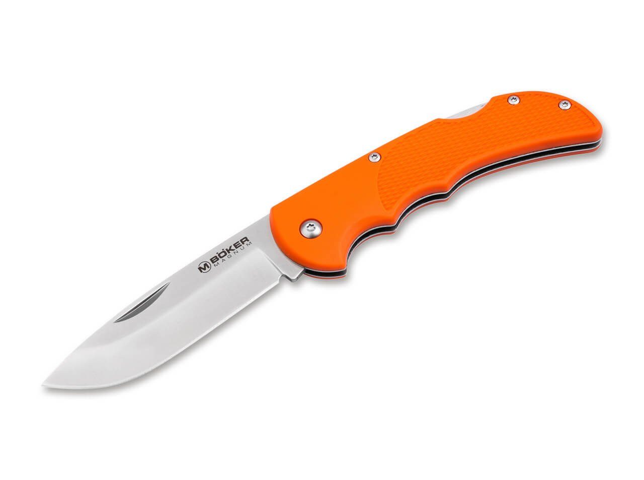 MAGNUM by BÖKER Taschenmesser Magnum HL Single Pocket Knife Orange Taschenmesser mit Futteral, (1 St), Edelstahlklinge, Taschenmesser