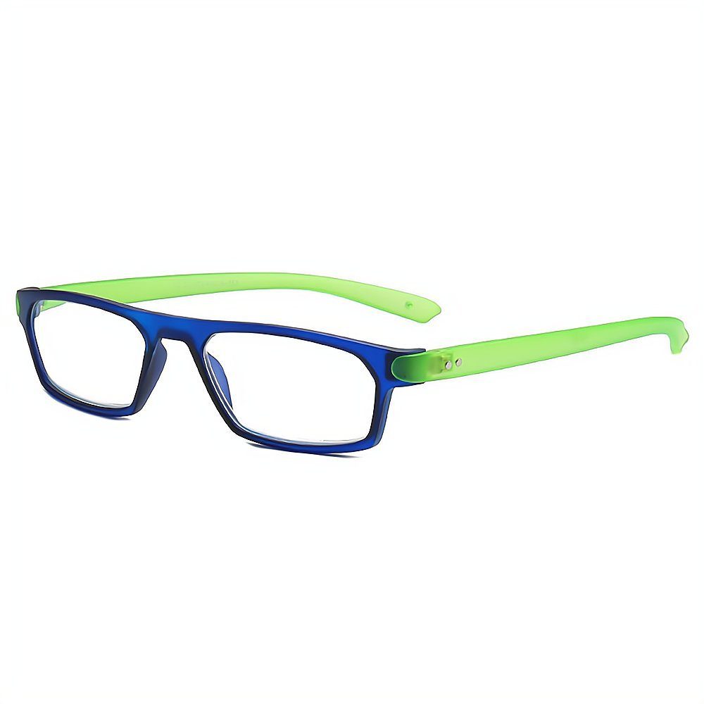 PACIEA blaue Lesebrille Rahmen anti Mode bedruckte Gläser presbyopische