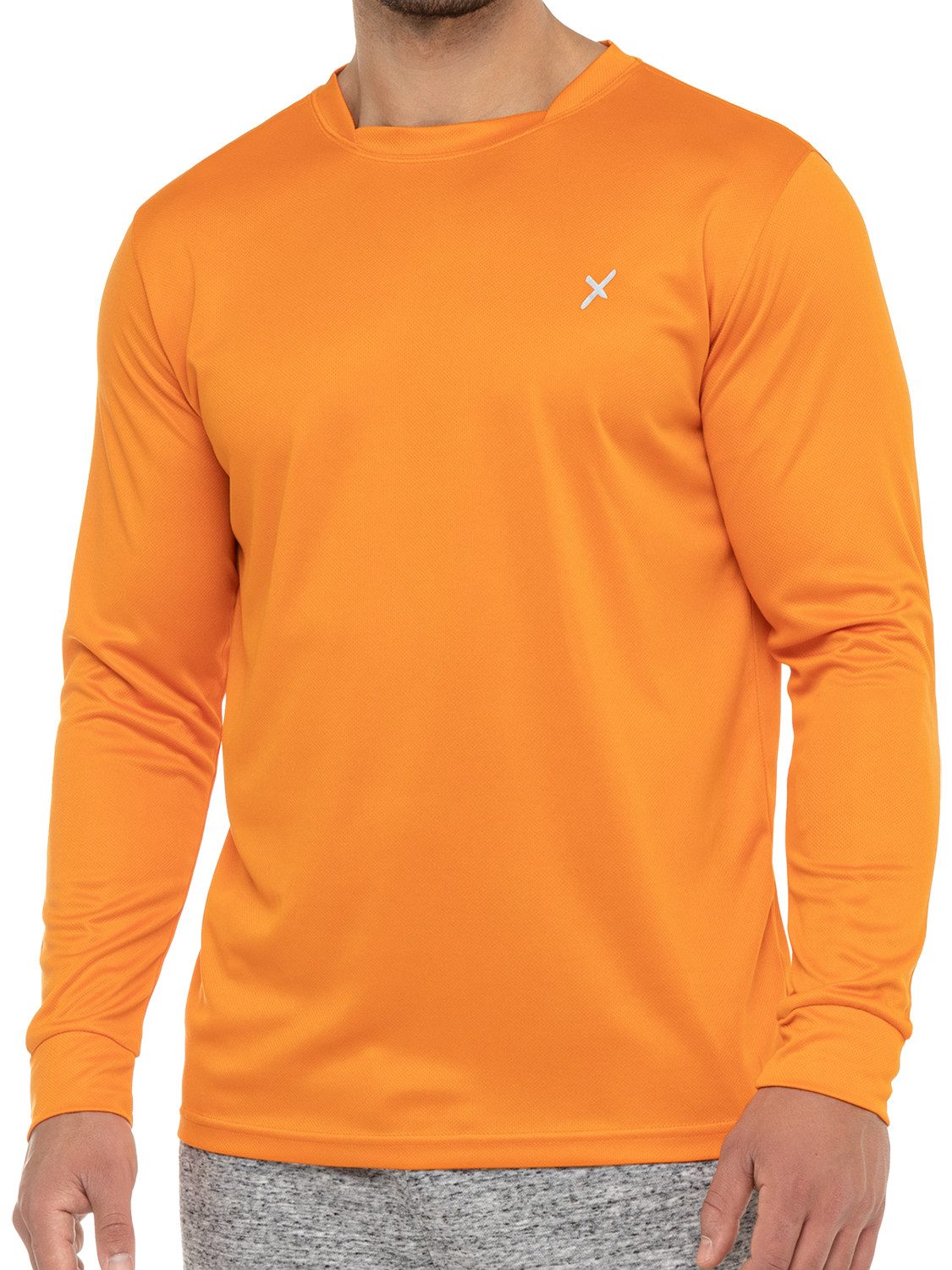 CFLEX Trainingsshirt Sport Herren Fitness Shirt Langarm, Quickdry Longsleeve