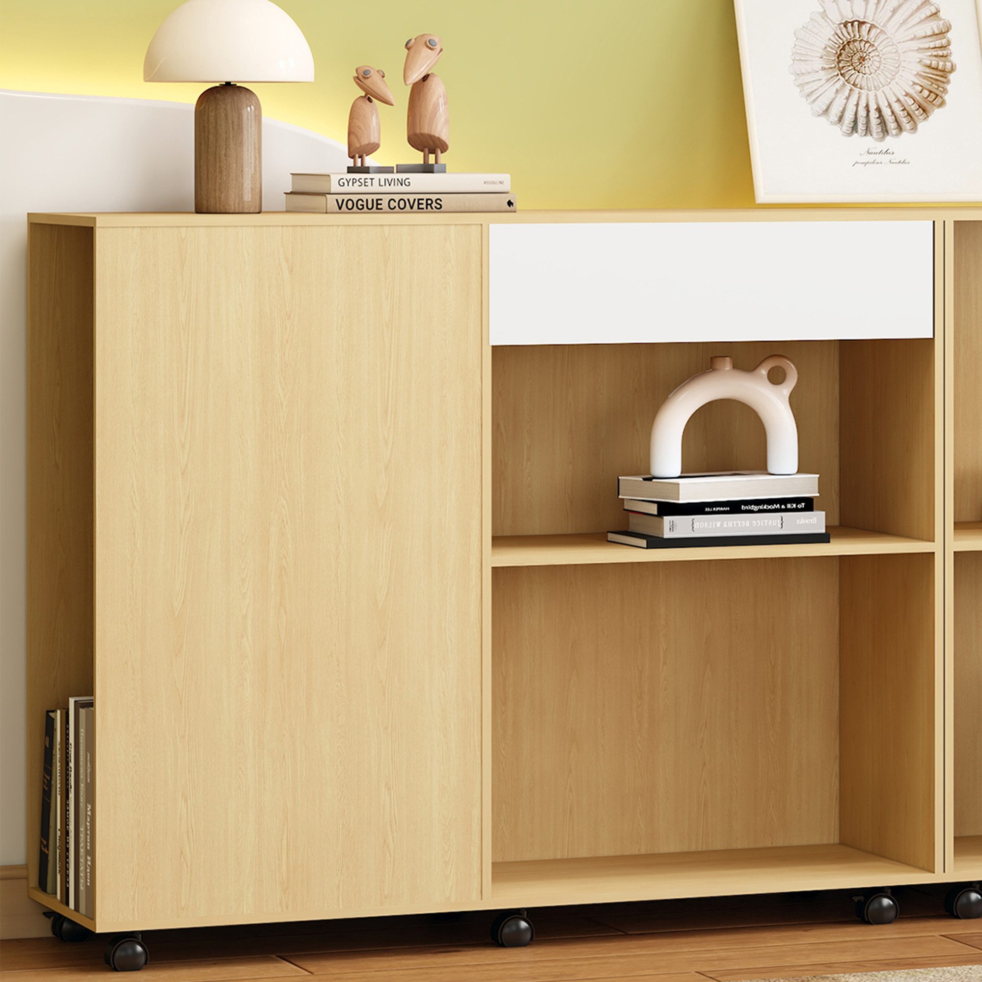 Flieks Stauraumschrank Aufbewahrungsschrank offene Fächer, frei kombinierba günstig online kaufen