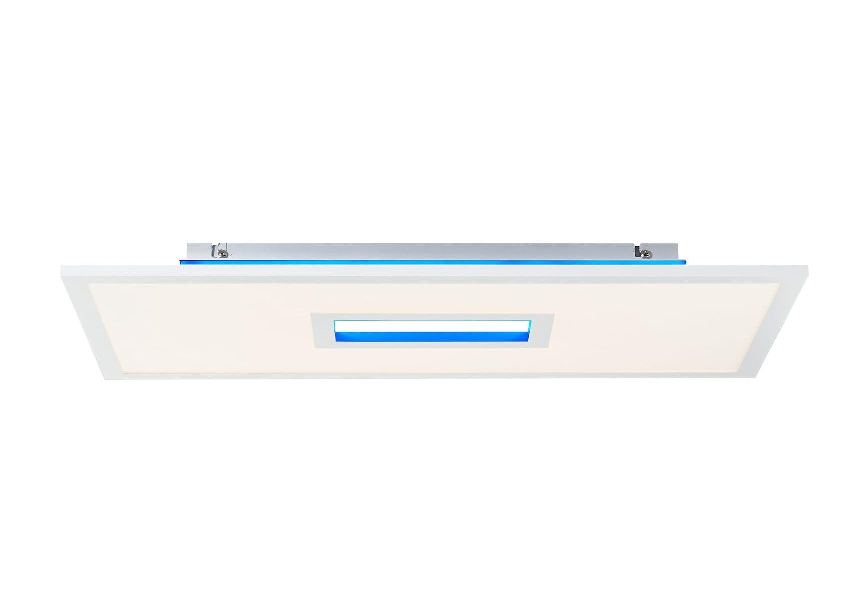 Brilliant LED Deckenleuchte MOVIDA RGB Farbwechsel, Fernbedienung, Dimmer, 65x33,5 cm, Deckenlampe, Wohnzimmer Lampe