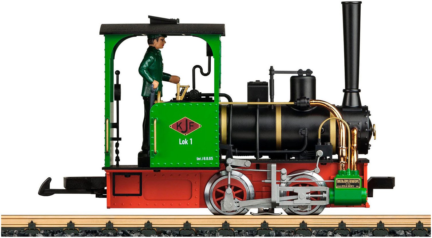 LGB Dampflokomotive LGB Feldbahnlokomotive - L24141, Spur G, Made in Europe
