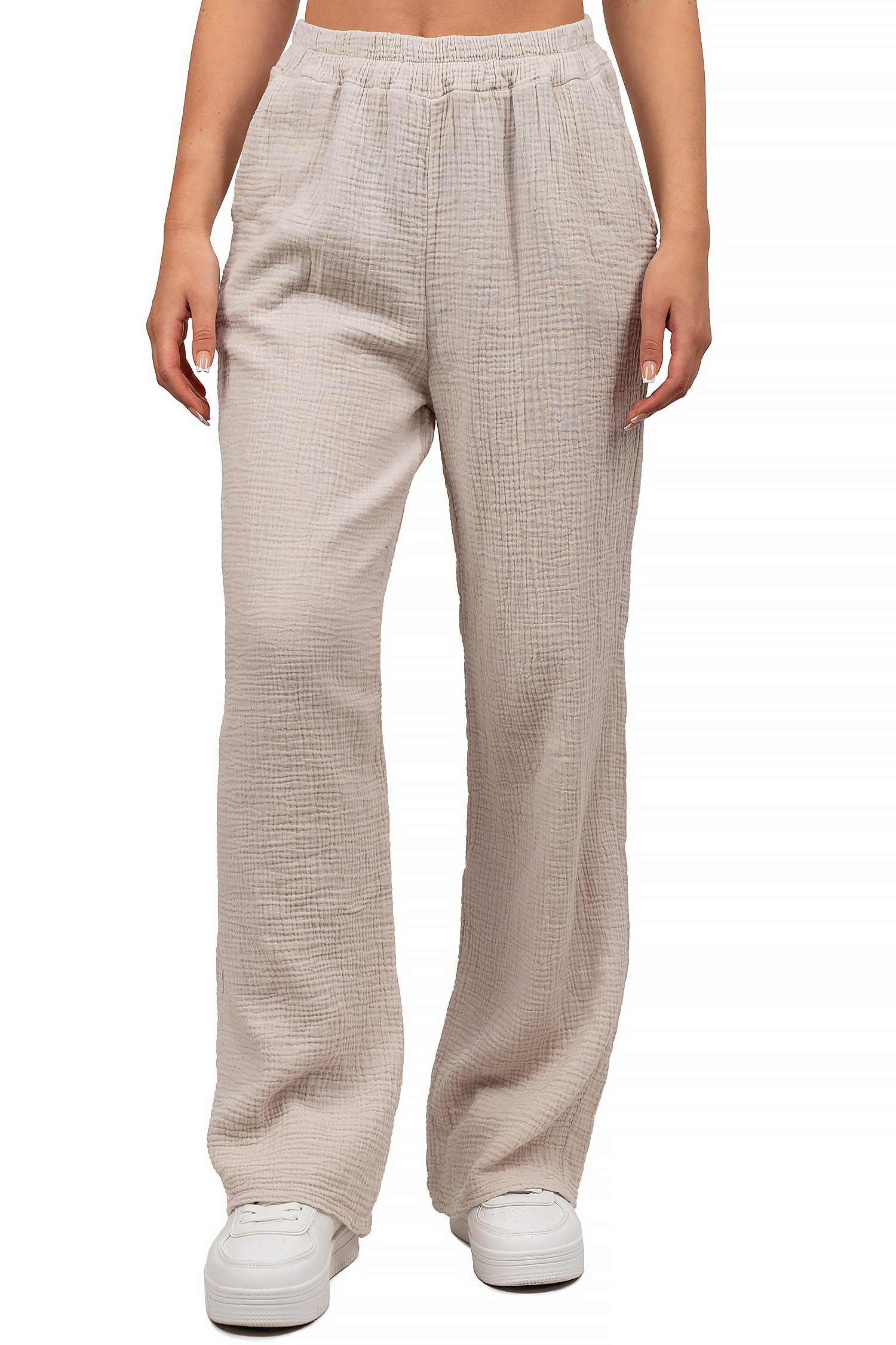 Reichstadt Stoffhose Damen Musselin Hose 25RSW082 günstig online kaufen
