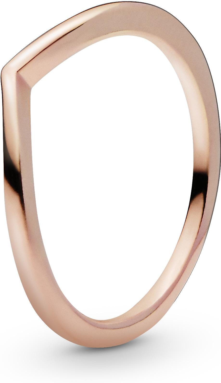Pandora Fingerring Pandora Polierter Wishbone-Ring 186314 Damenring günstig online kaufen