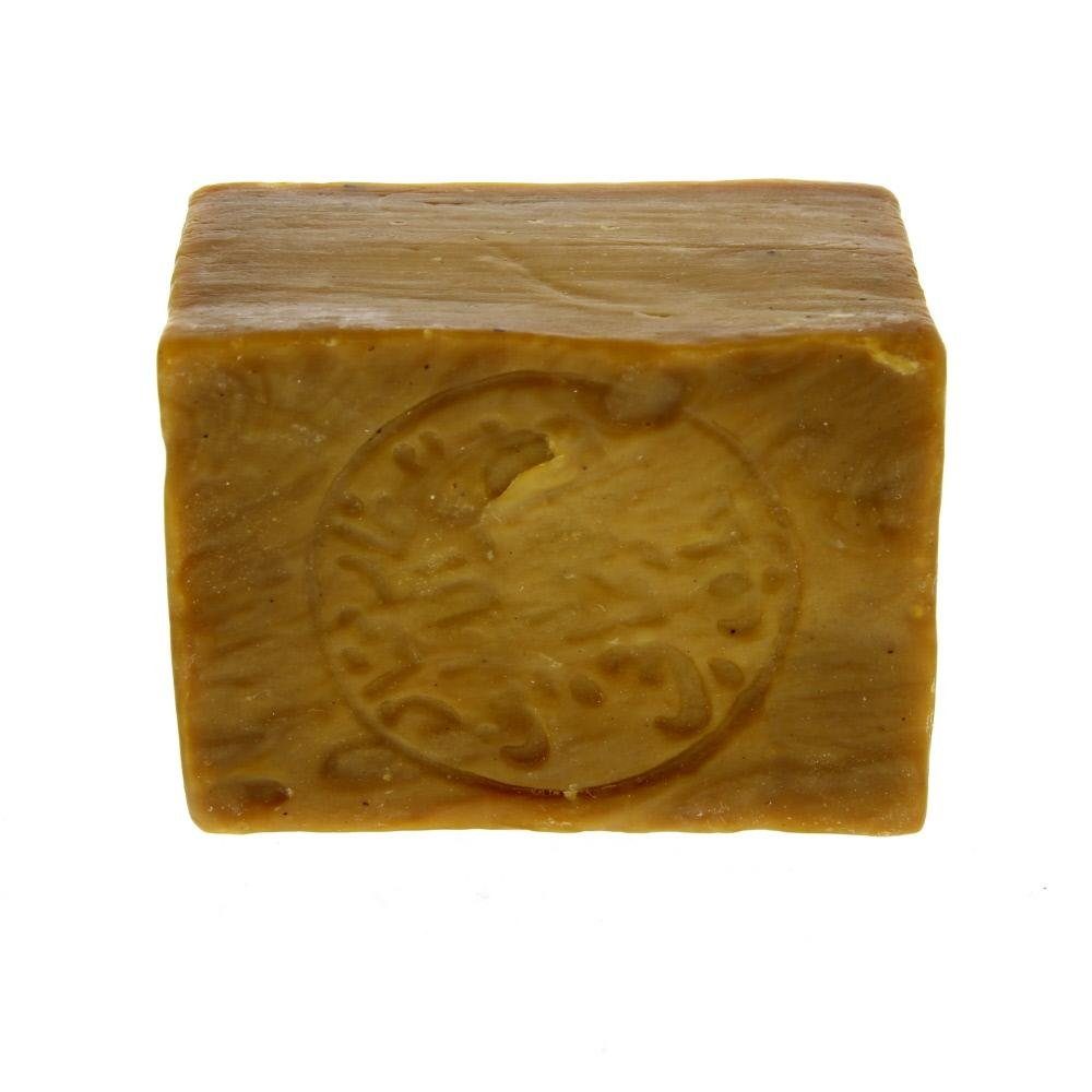 Zhenobya Feste Duschseife Alepposeife mit Lorbeeröl, 200 g