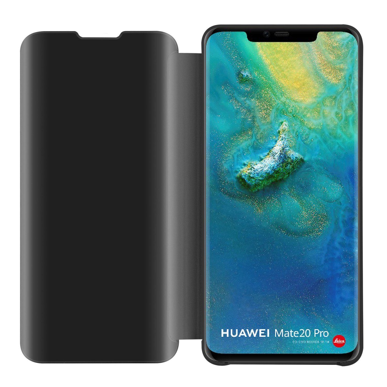 Cadorabo Handyhülle für Huawei MATE 20 PRO Hülle Huawei MATE 20 PRO, Klappbare Handy Schutzhülle - Hülle - mit Standfunktion und Kartenfach