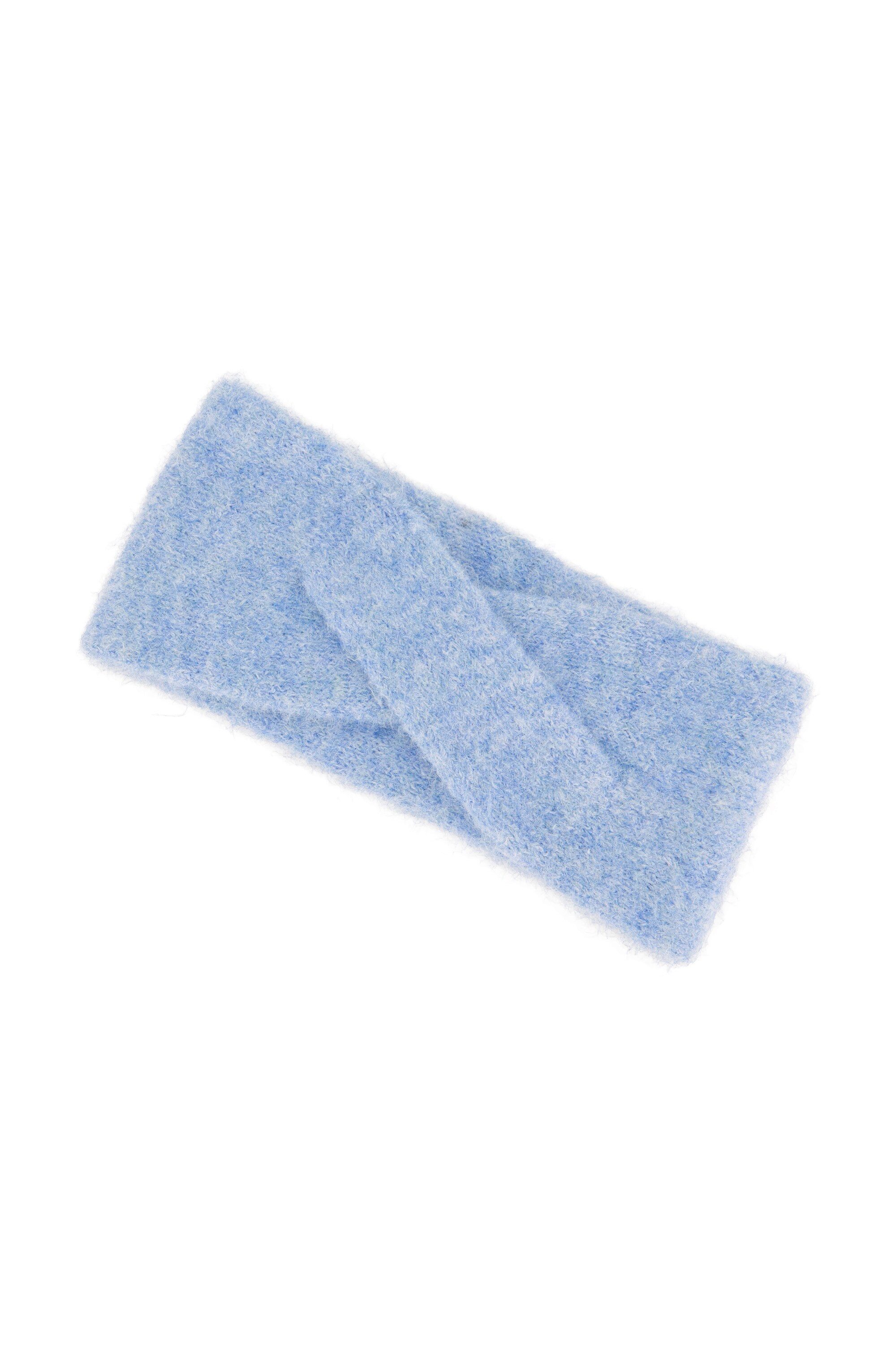 Ulla Popken Strickmütze Stirnband drapiert weicher Rippstrick