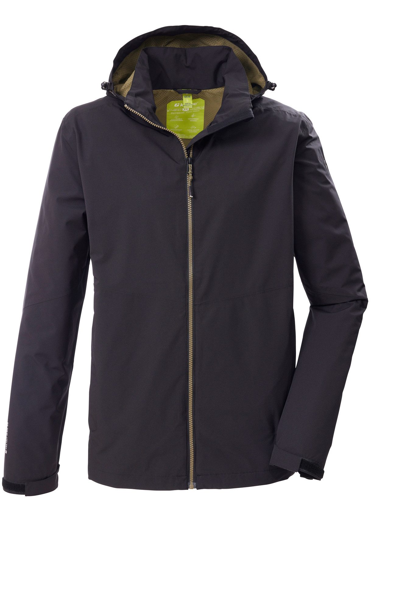Killtec Outdoorjacke KOS 190 MN JCKT mit regulierbarer, abnehmbarer Kapuze, günstig online kaufen