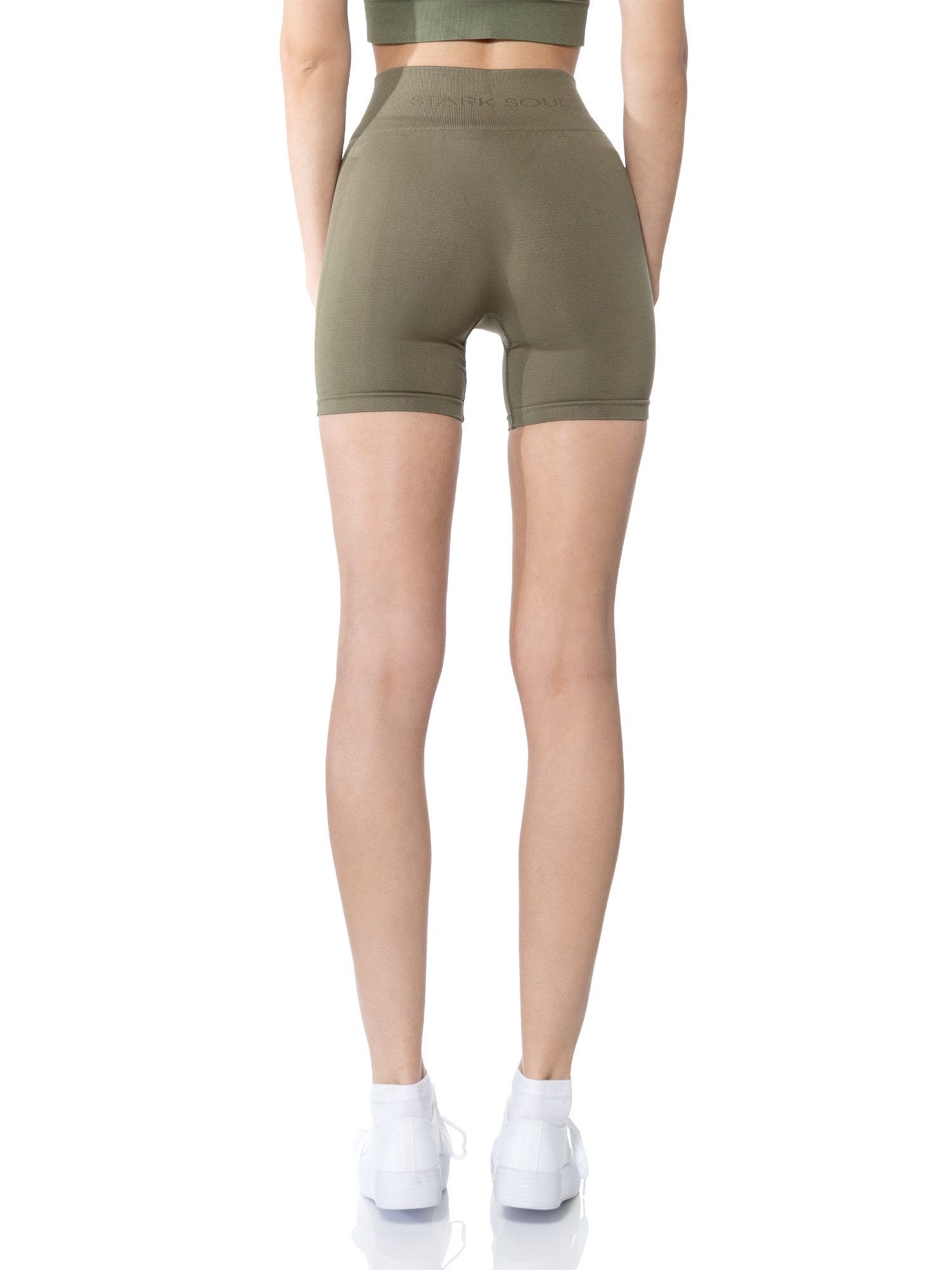 Stark Soul® Trainingsshorts Seamless kurze Leggings OPAQUE in Unifarben