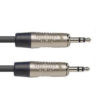 Stagg N Serie Audiokabel, Miniklinke/Miniklinke (m/m), stereo, 6 m Instrumentenkabel