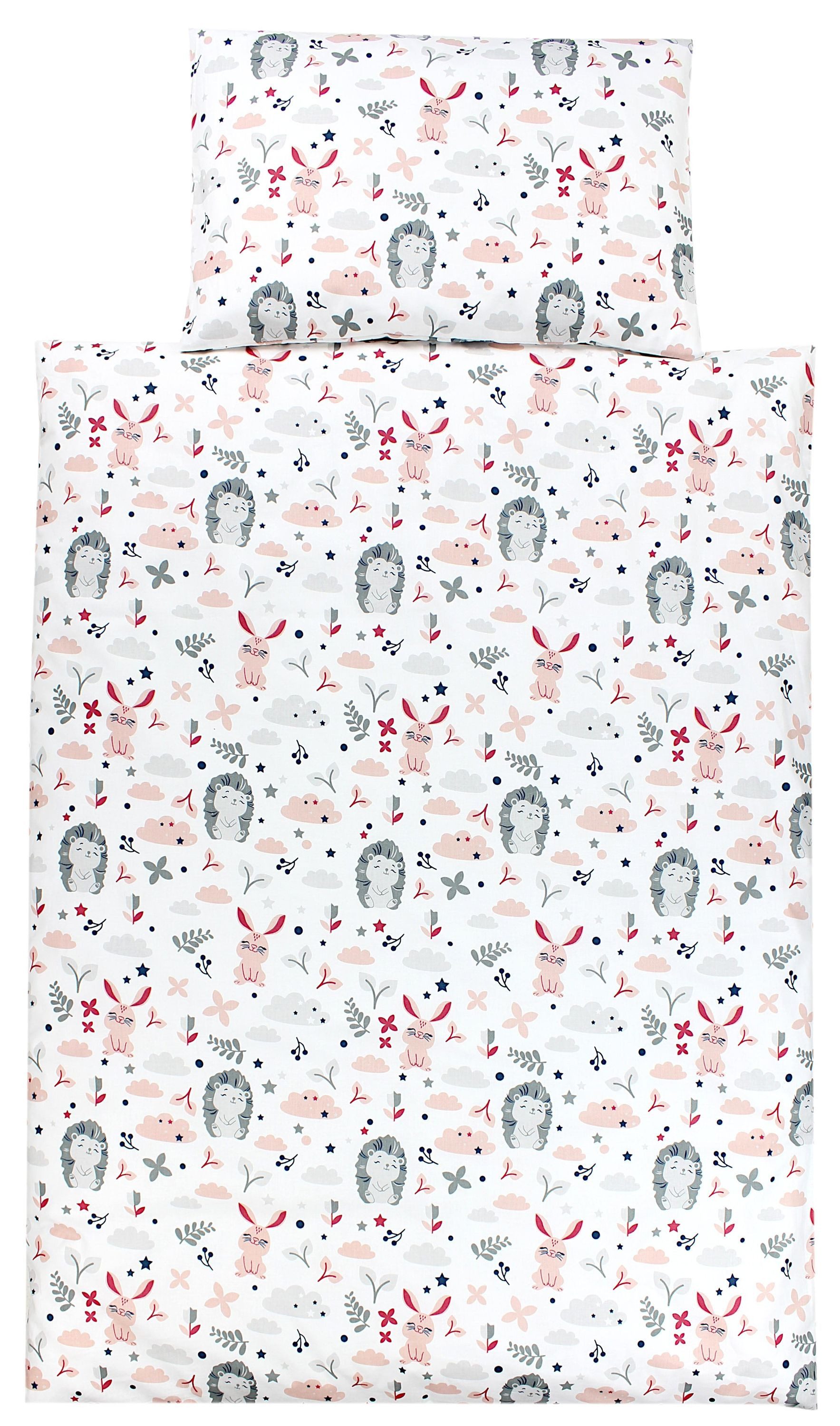 TupTam Babybettwäsche Kinder Bettwäsche Set Babybettwäsche Bettbezug Kissenbezug 2-tlg