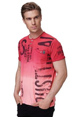 Rusty Neal T-Shirt Rusty Neal Shirt mit trendigem Markenprint