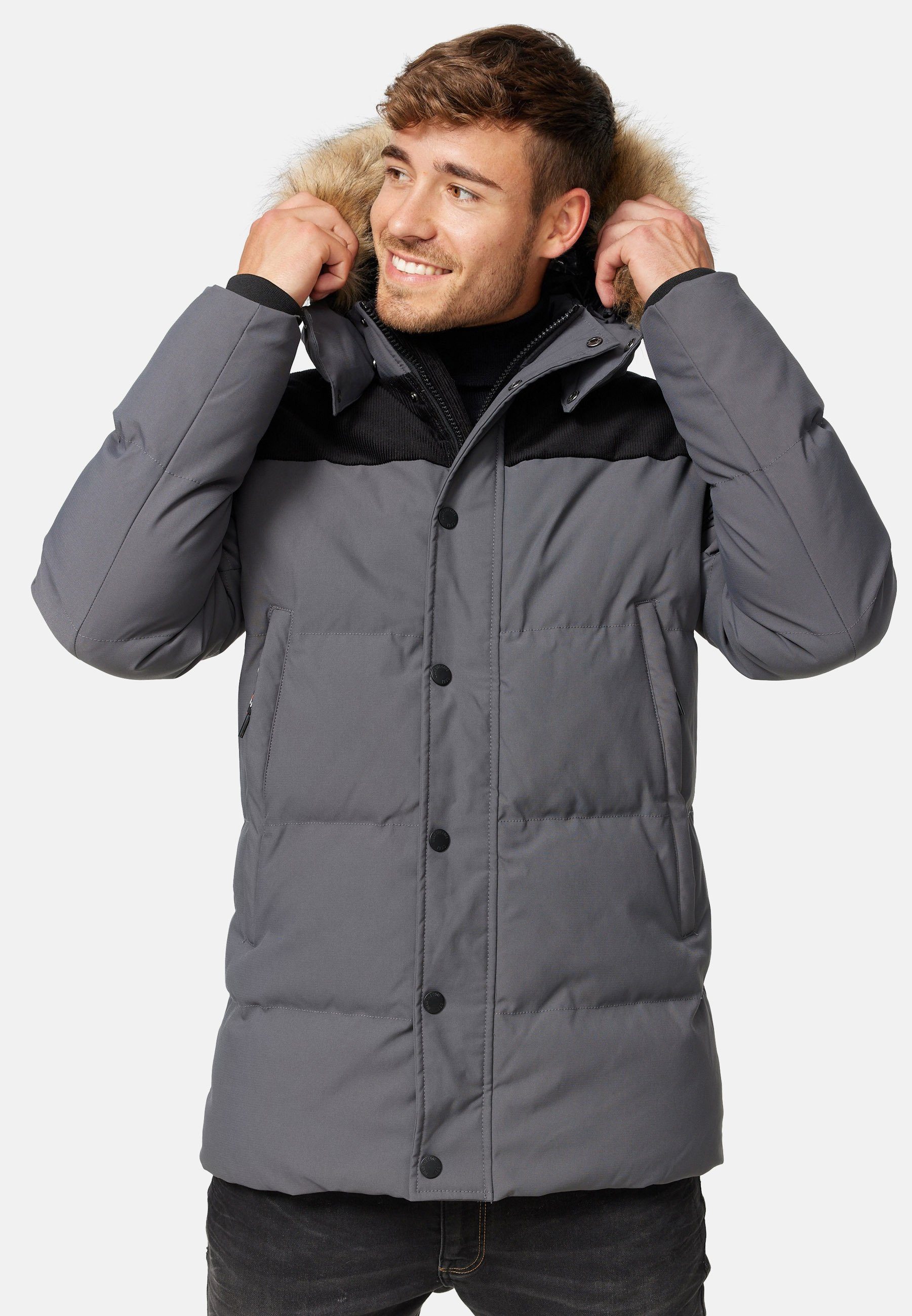 Indicode Parka Herren Hexyl Herrenparka Herrenjacke günstig online kaufen
