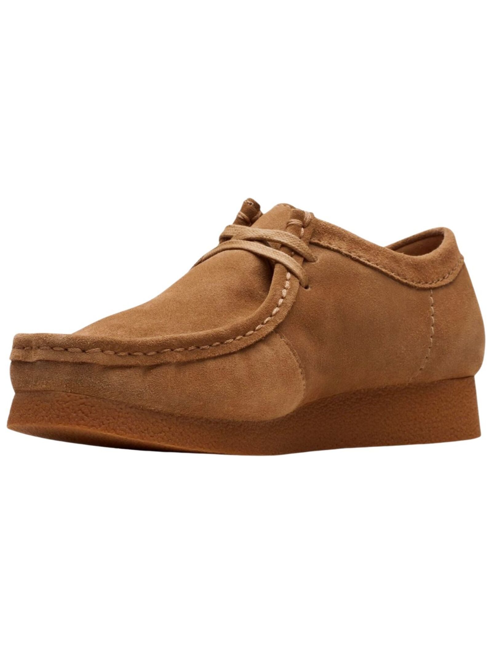 Clarks Clarks Halbschuhe Veloursleder Schnürschuh günstig online kaufen