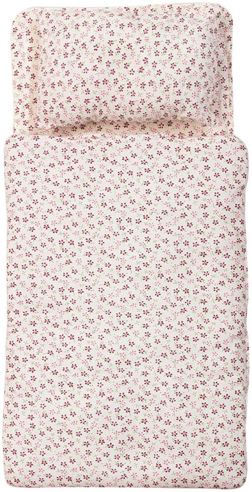 Pinolino® Puppen Bettwäsche Blümchen, für Puppenwagen und Puppenbetten