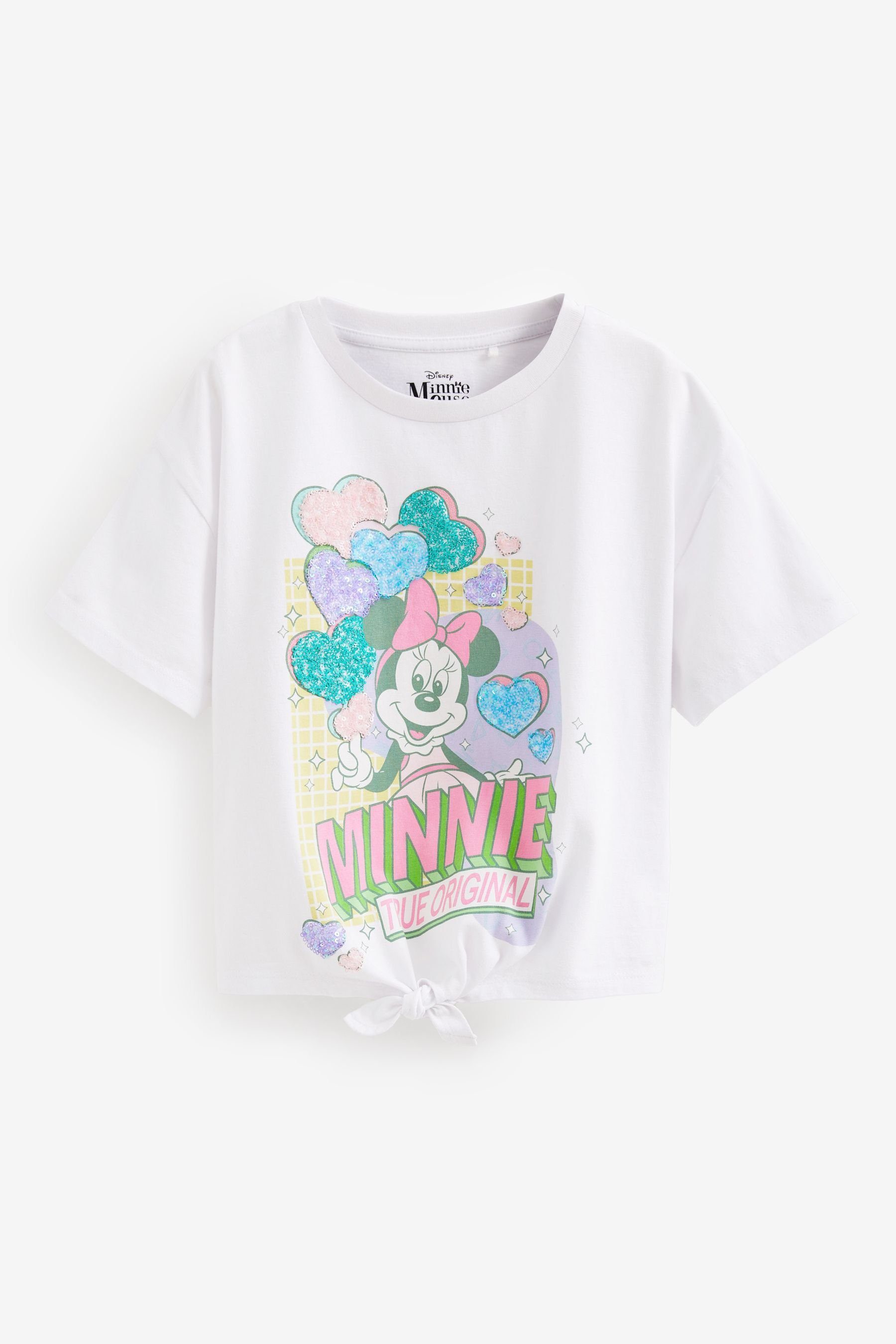 Next T-Shirt License T-Shirt (1-tlg) White Minnie Mouse