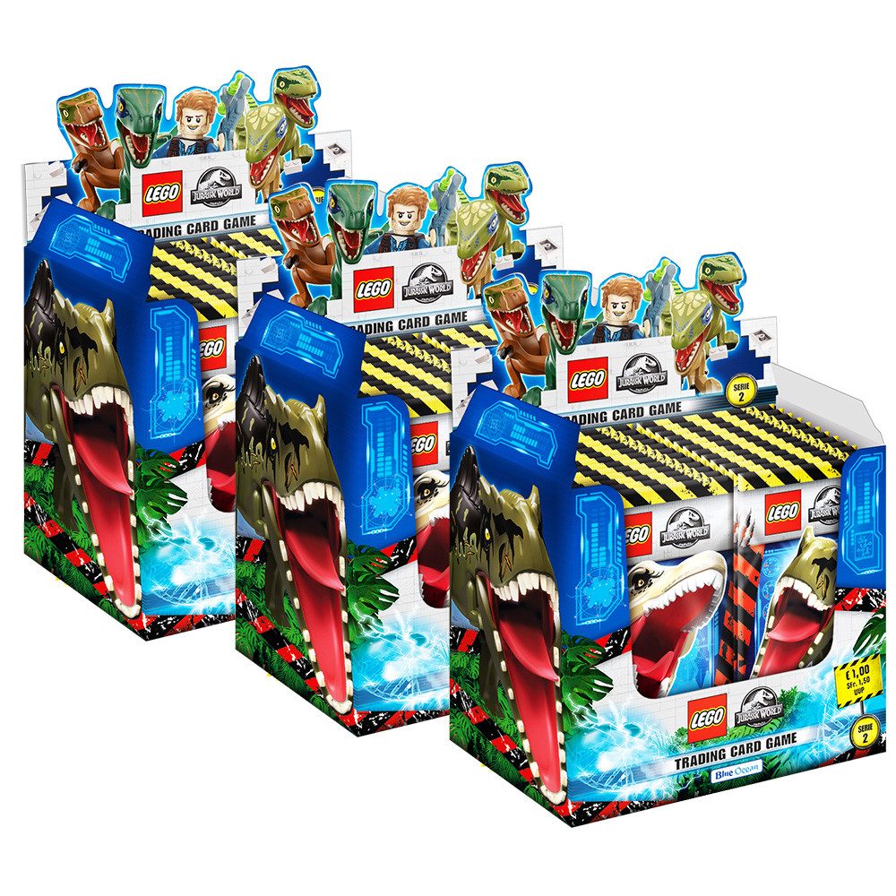 LEGO® Sammelkarte Blue Ocean - LEGO Jurassic World - Serie 2 - 3 Display (150 Booster)