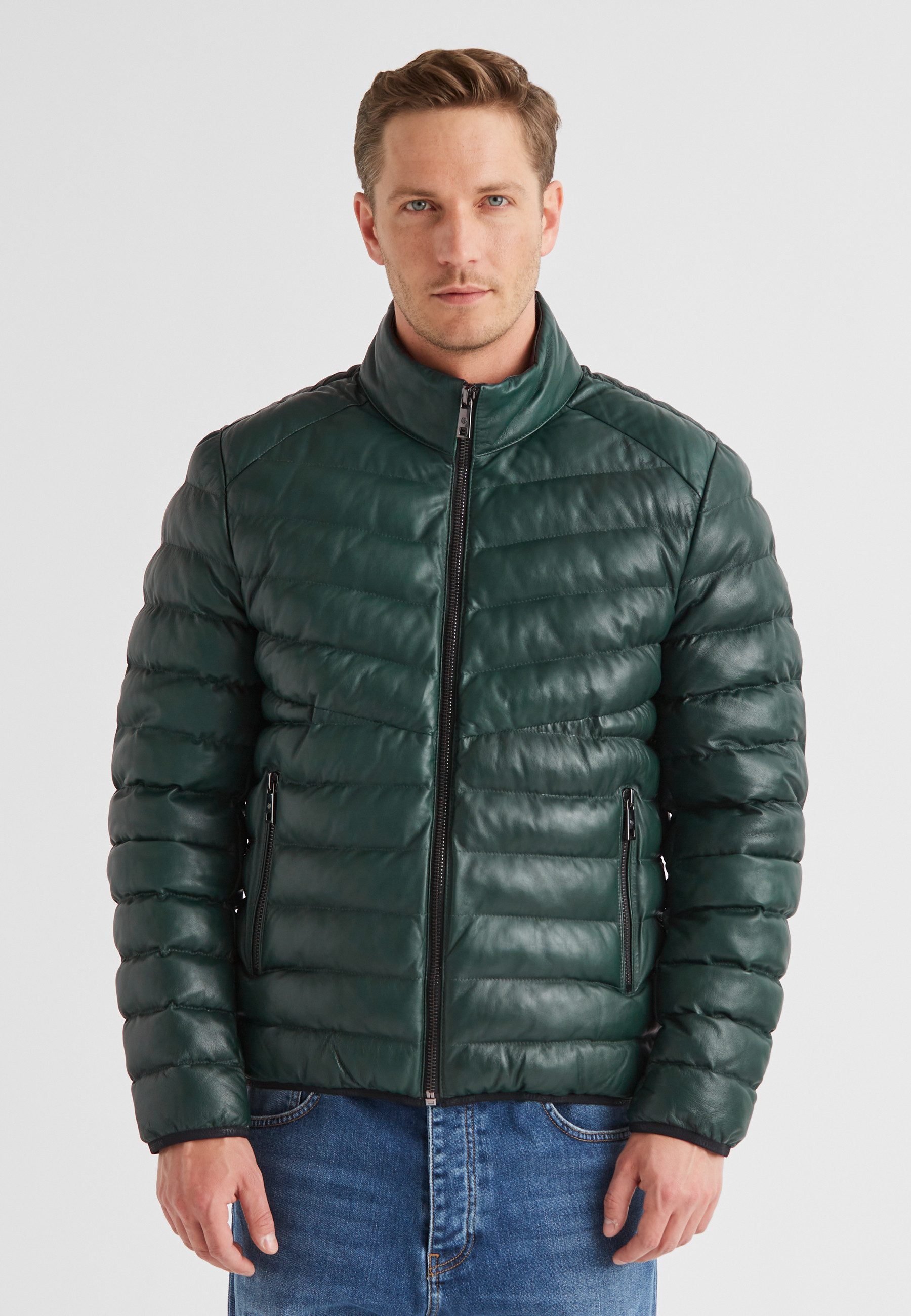 Milestone Lederjacke MSHendrik Herren Bikerjacke Jacke günstig online kaufen