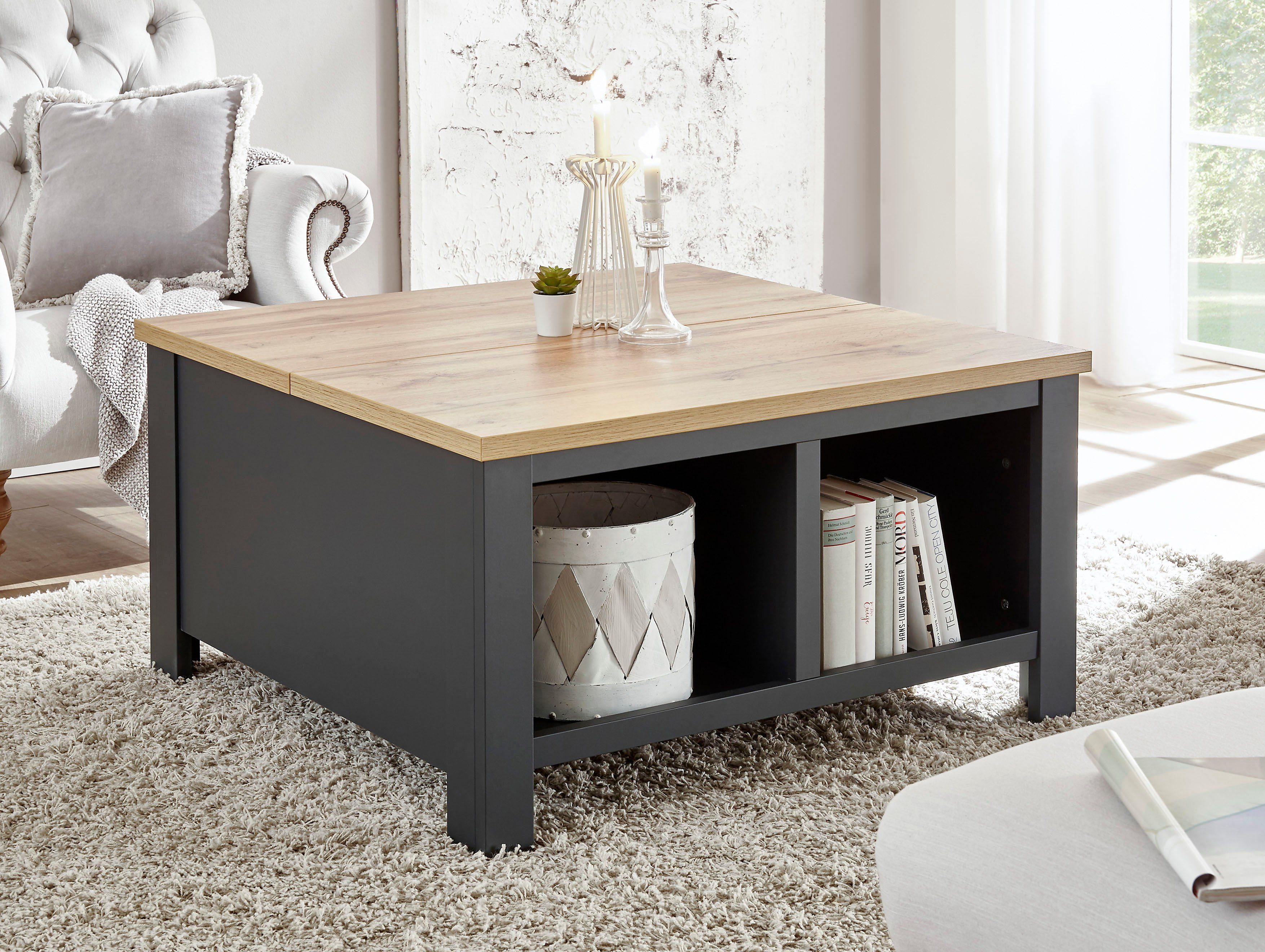 Home affaire Couchtisch Westminster S BESTSELLER! (Höhe ca. 50cm), im roman günstig online kaufen