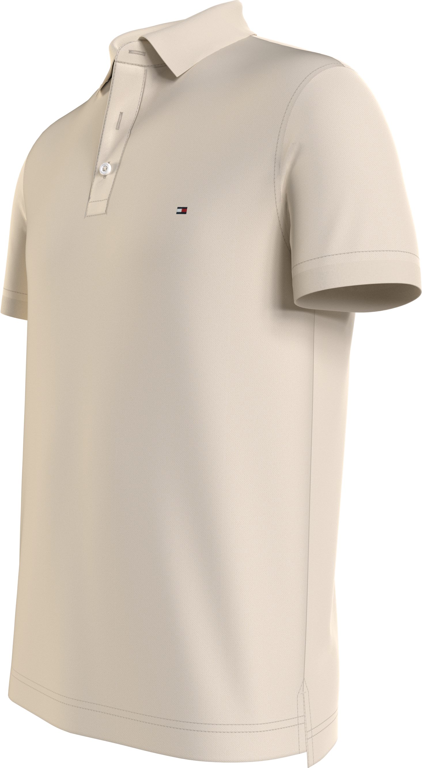 Tommy Hilfiger Poloshirt Logostickerei 1985 mit SLIM Calico POLO