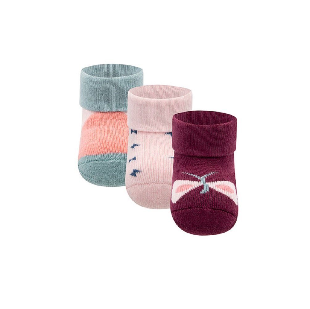 Thermosocken Vollplüsch Erstlingssocken im 3er Pack
