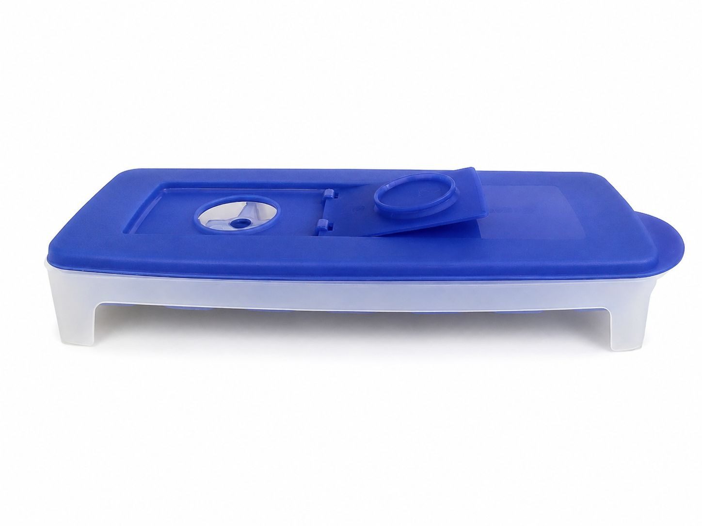 TUPPERWARE Eiswürfelform Gefrier-Behälter Eiswürfler weiß lila