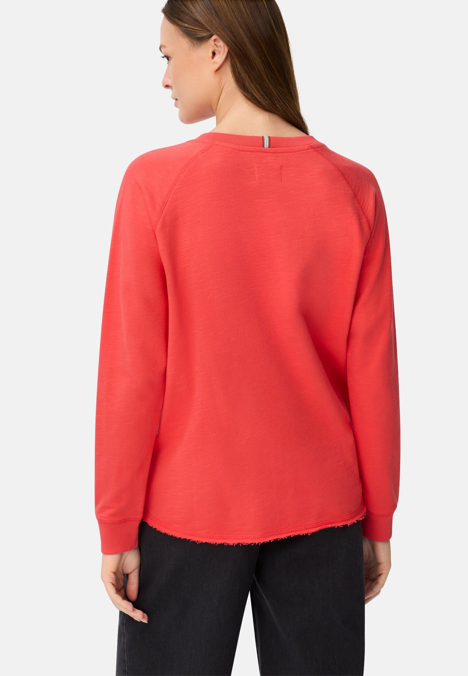 camel active Sweatshirt mit Raglanärmeln Langarm Rundhals günstig online kaufen