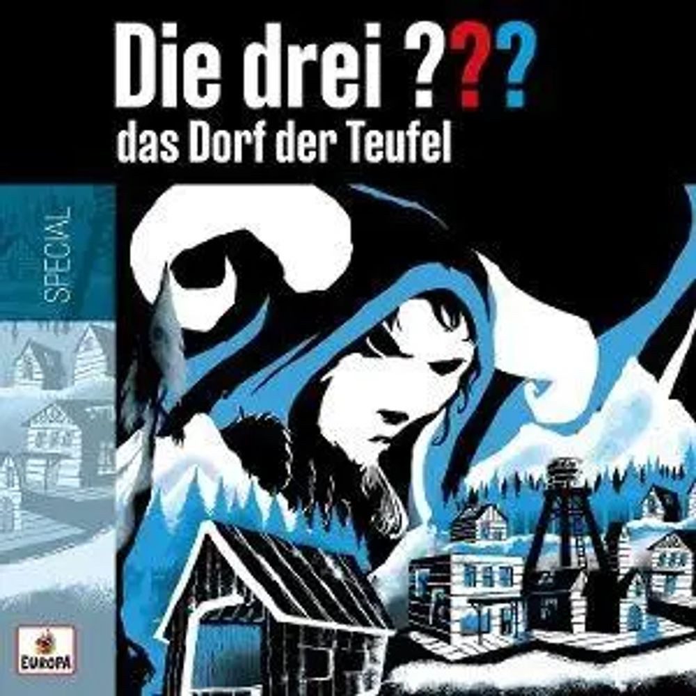 Hörspiel Die drei ??? - Das Dorf der Teufel (Fragezeichen)