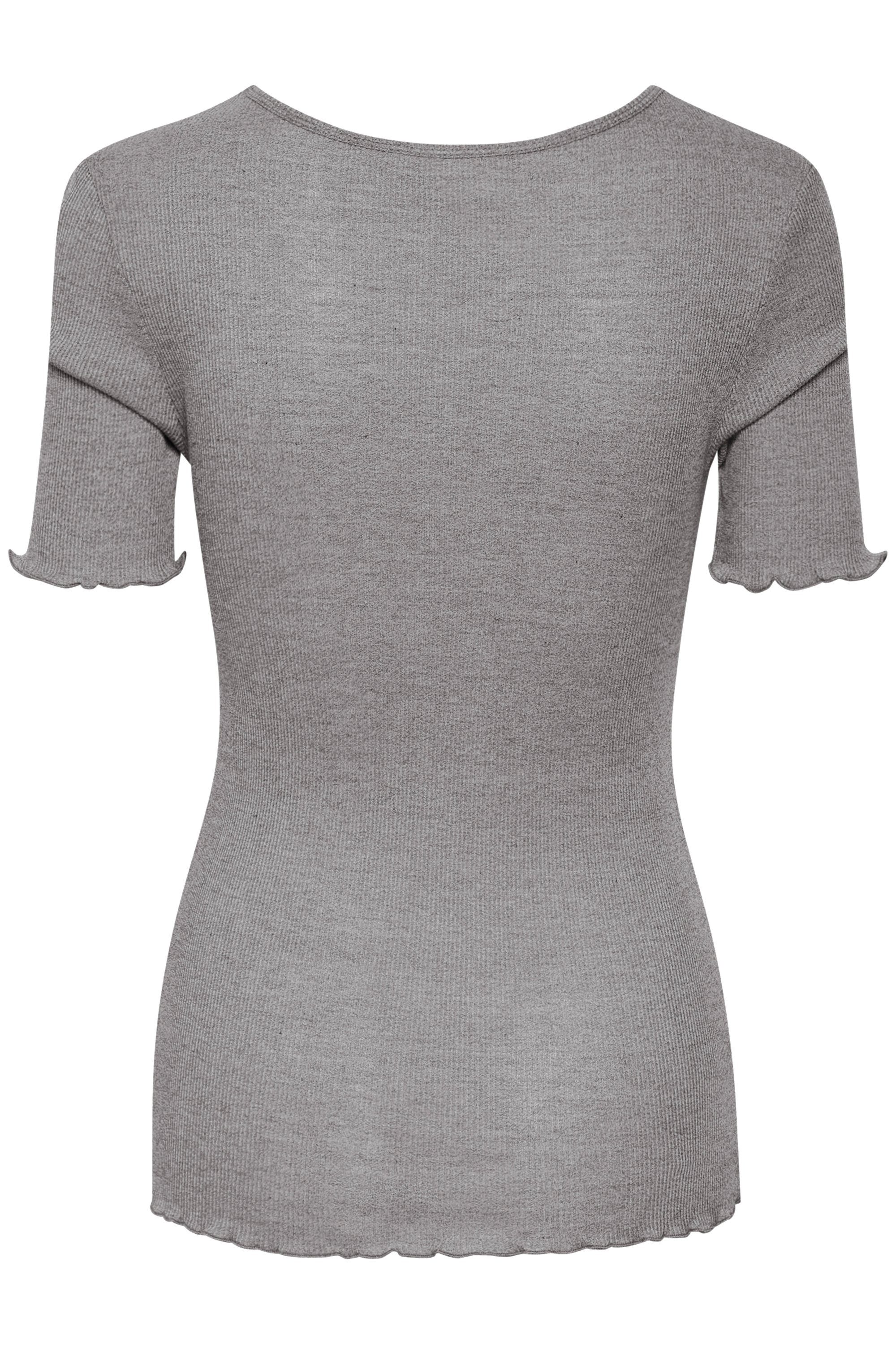 T-Shirt Tropez Melange T-shirt MayaSZ Saint Mist Grey