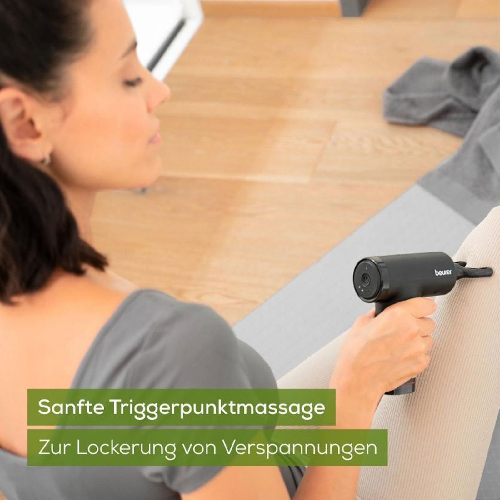 BEURER Massagegerät Mg 89, Kompaktes Handmassagegerät mit vielfältigen Funktionen – Bild 3 von 5
