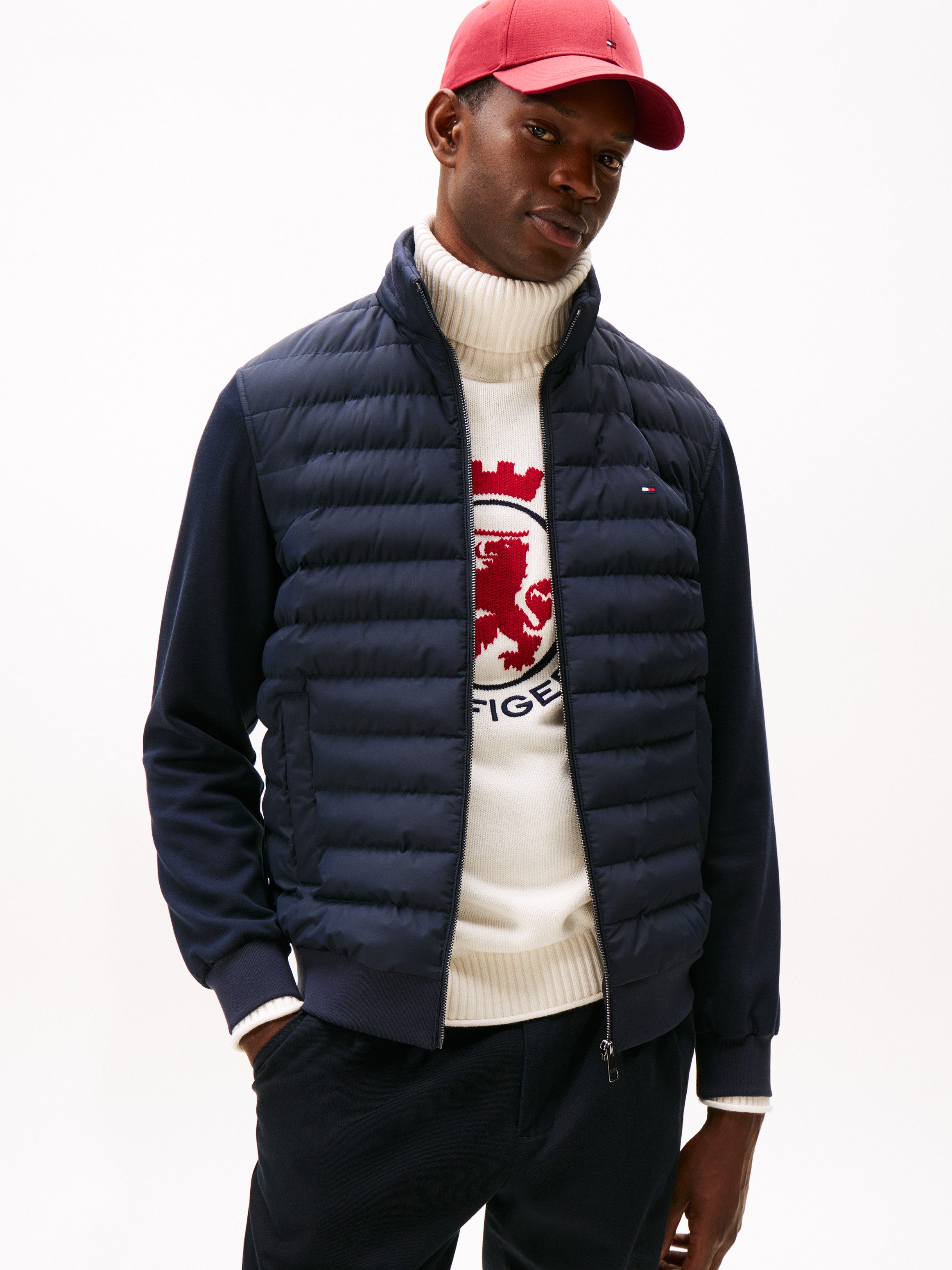 Tommy Hilfiger Kapuzensweatjacke MIX MEDIA HOODED günstig online kaufen