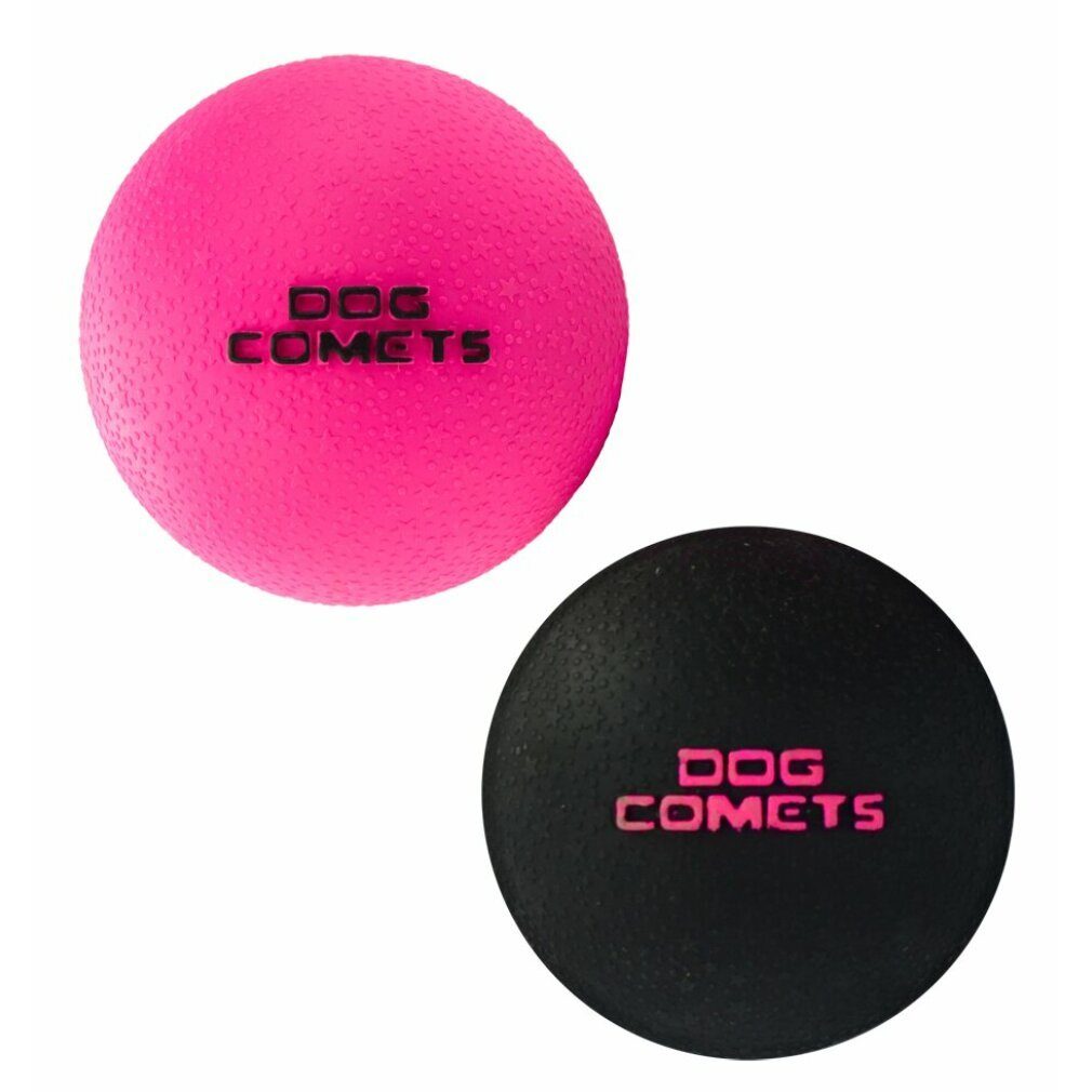 Dog Comets Tierball Dog Comets M Ball Schwarz/Rosa Stardust