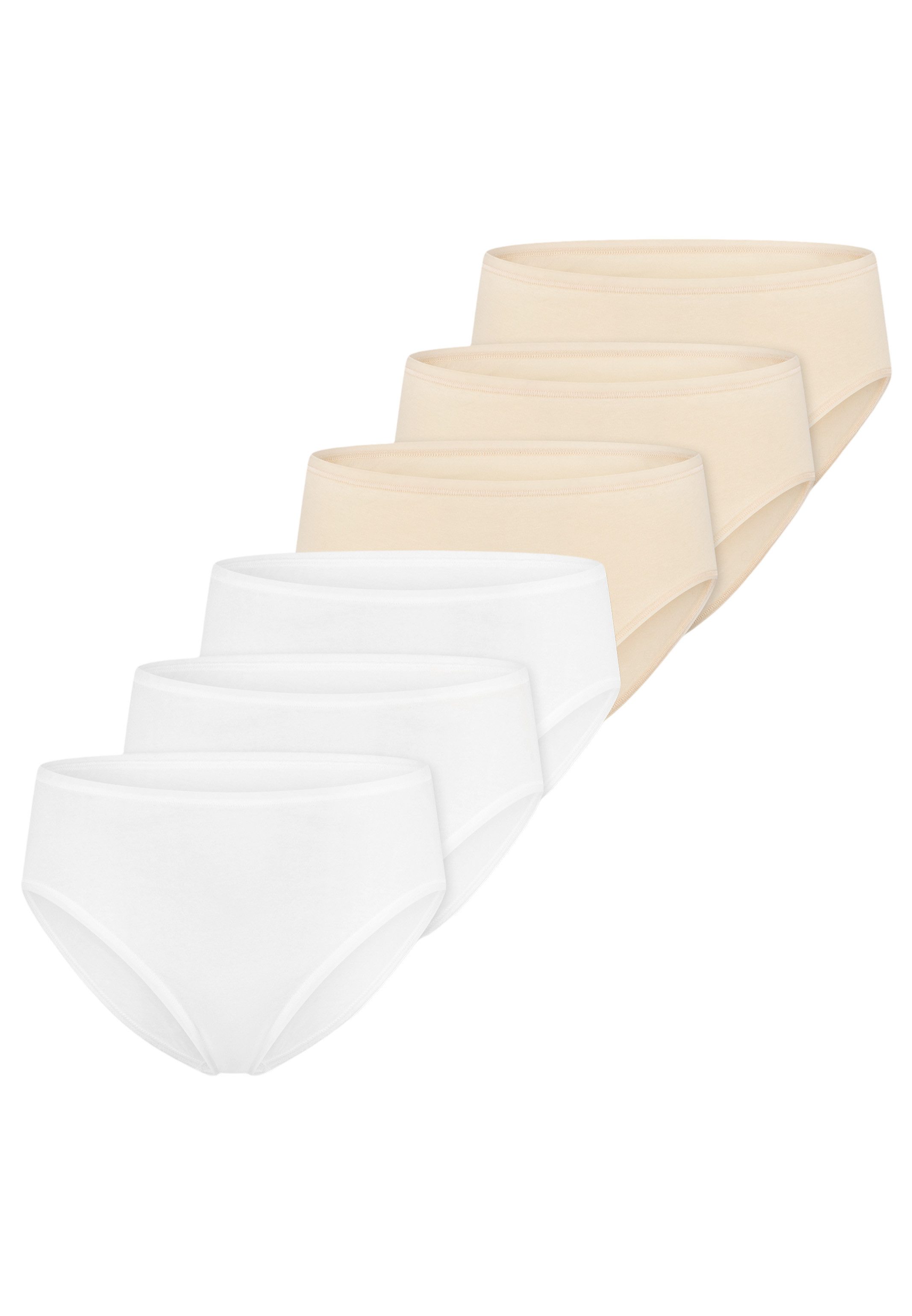 Hüftslip 6er Pack Essentials Cotton