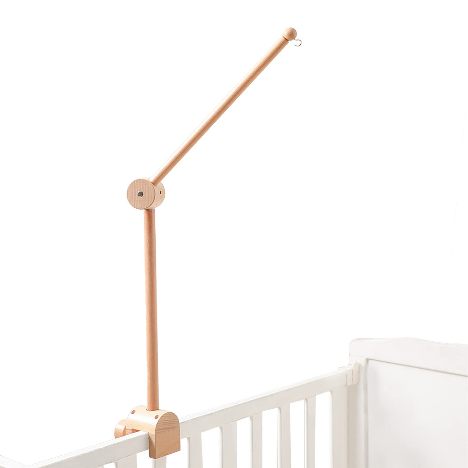 FOUORTUNATE-BEE Wickeltisch Mobile Halterung Holz für Babybett (Mobile Halt günstig online kaufen