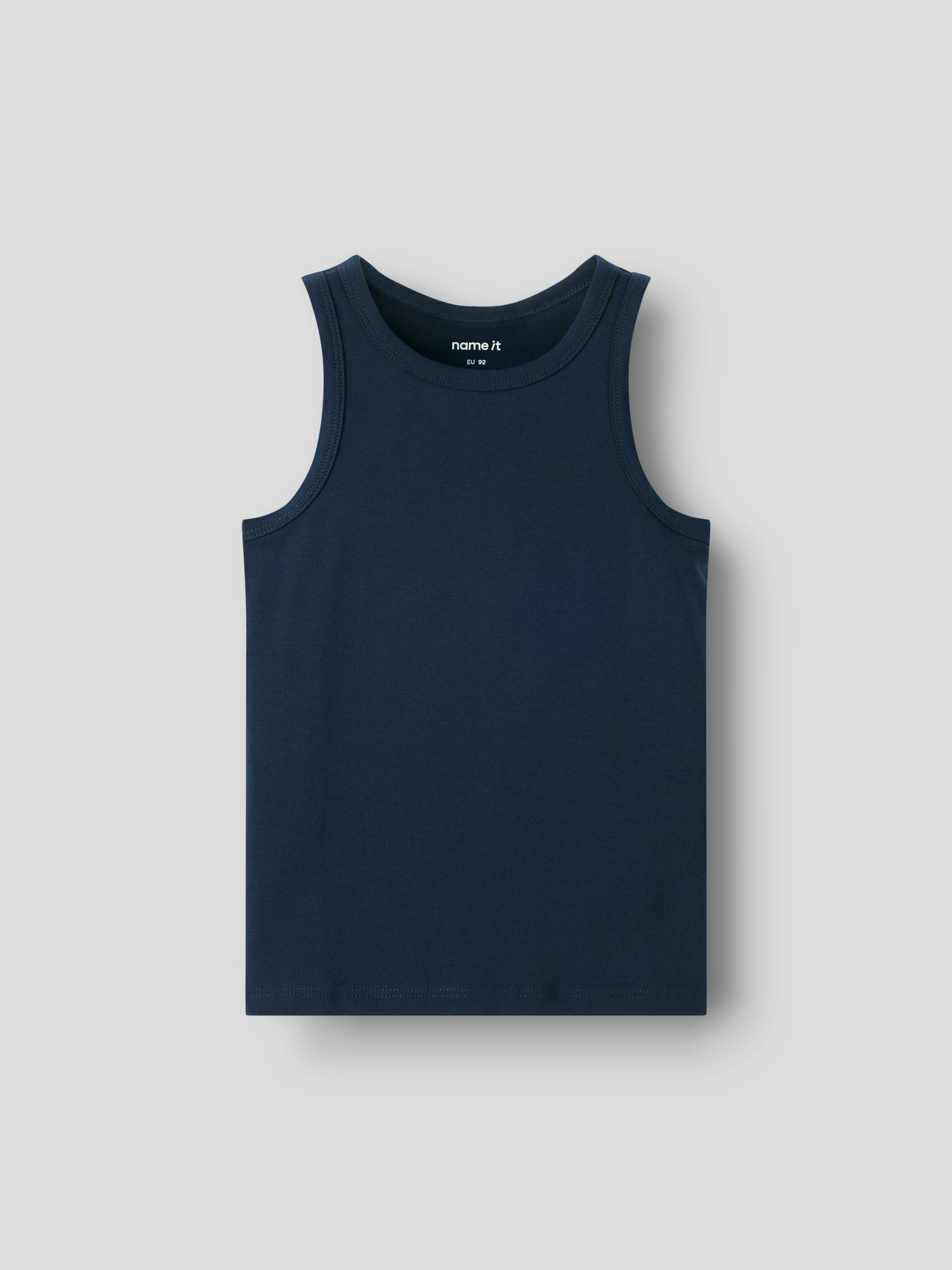 Name It Unterhemd NMMTANK TOP 2P EXCAVATOR NOOS (Packung, 2-St) Baumwollmischung, uni und bedruckt im Set