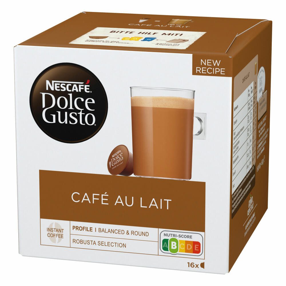 NESCAFÉ® Dolce Gusto® Kaffee Café au lait, 1 x
