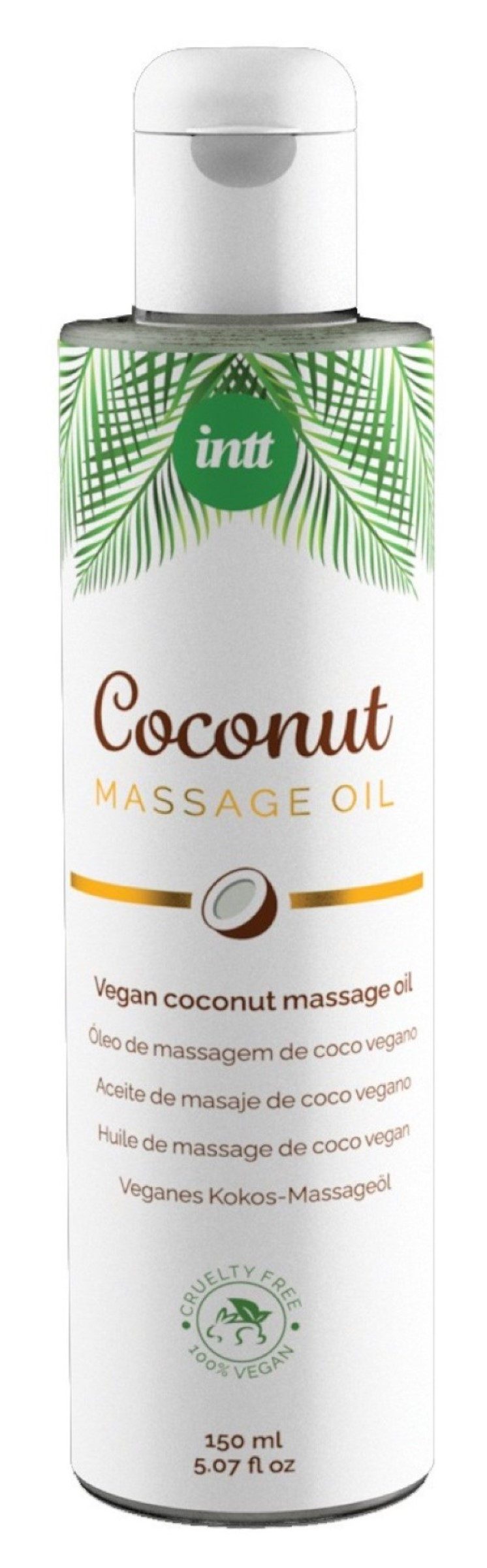 Gleit- & Massageöl 150 ml - intt Massage - Öl Coconut 150ml